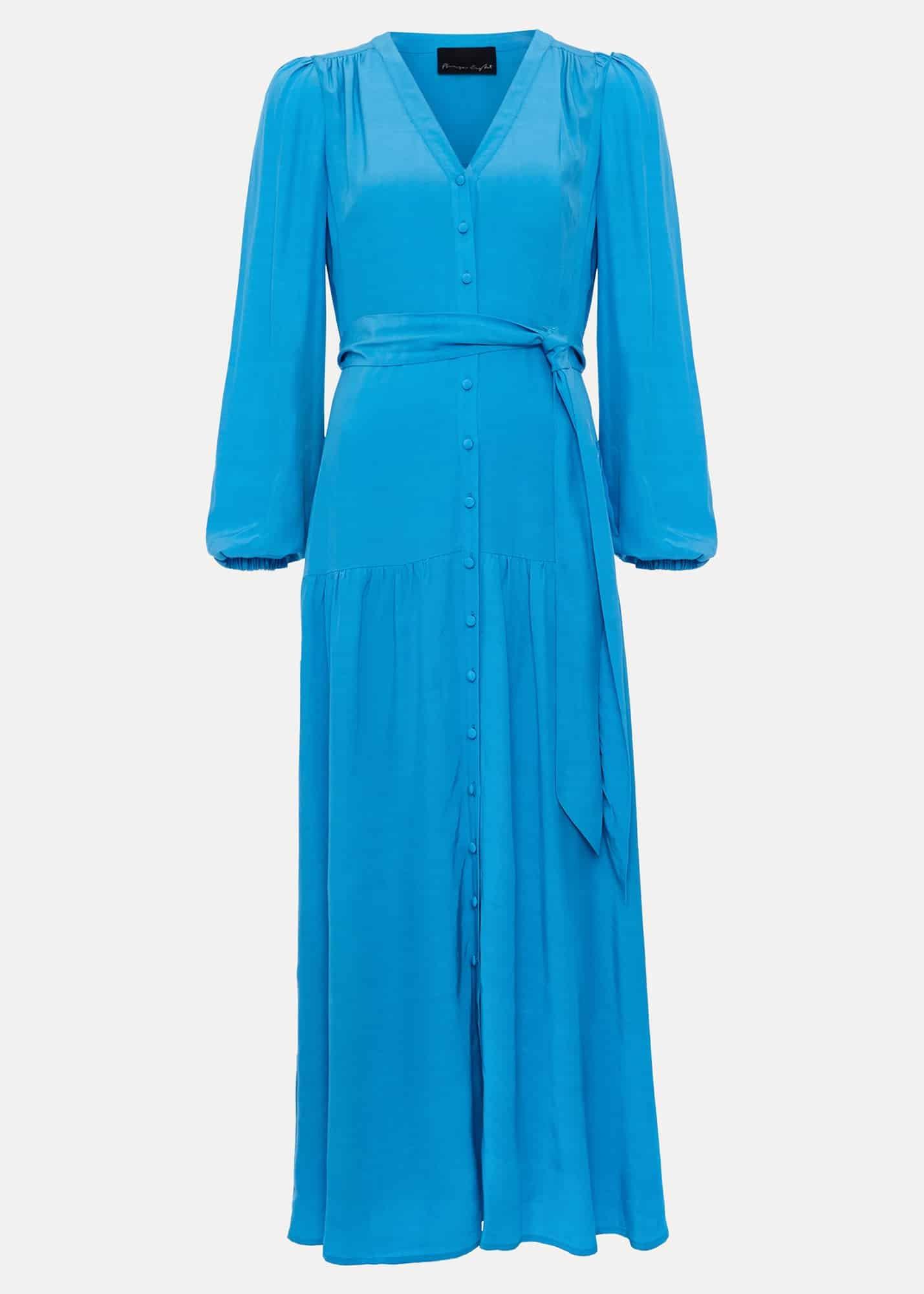 Tori Button Through Maxi Dress