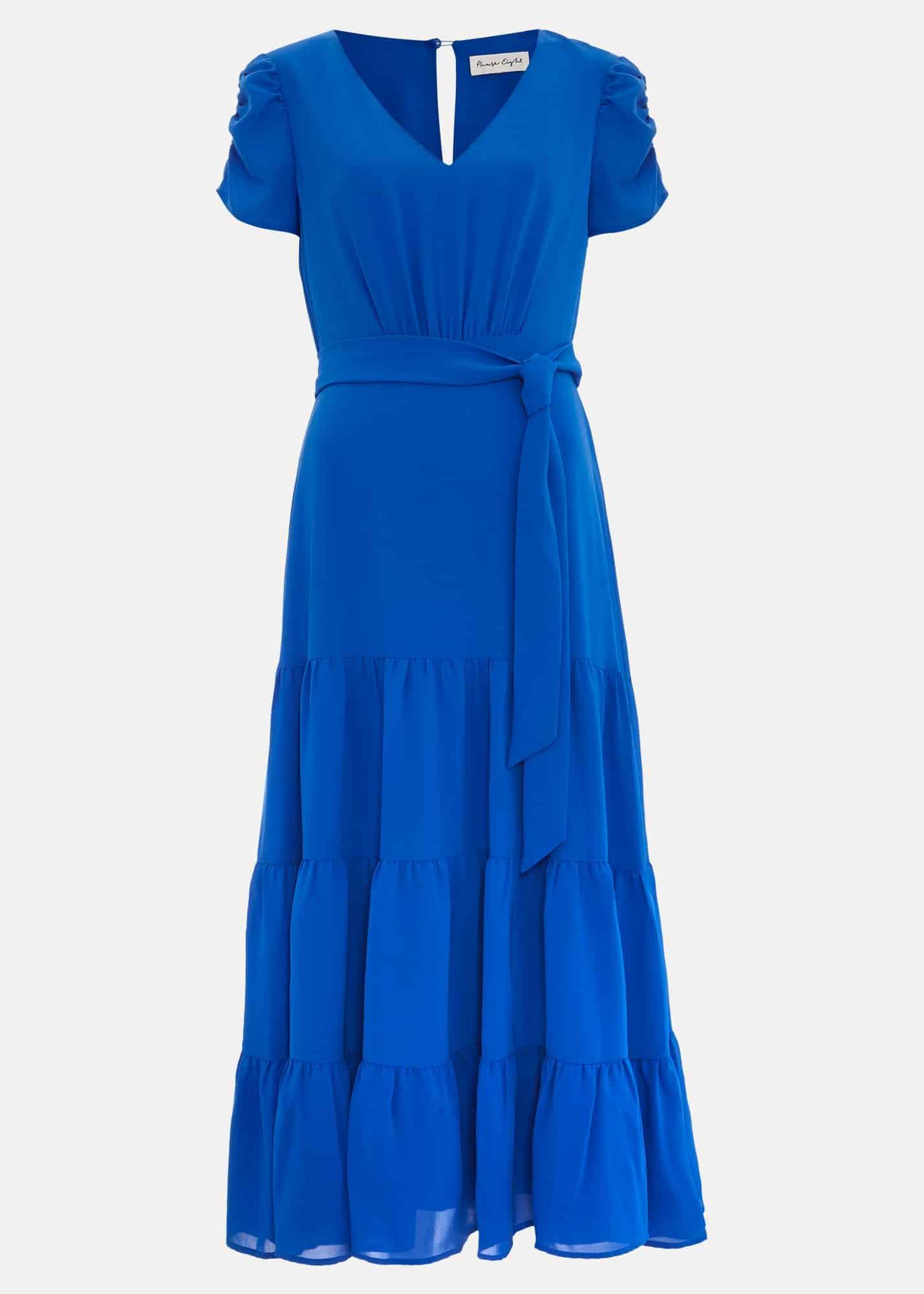 Lola Blue Tiered Dress