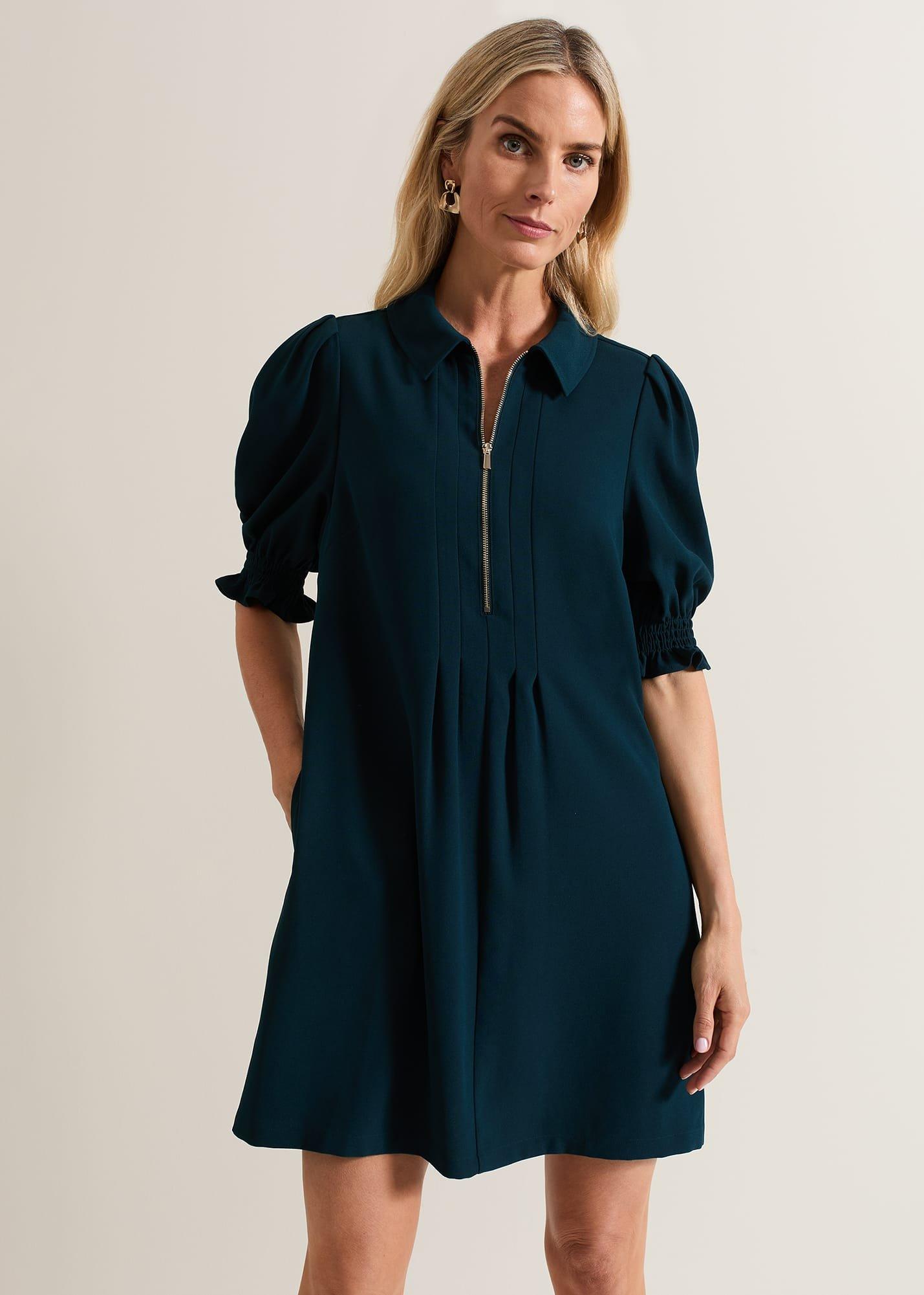 Candice Zip Swing Dress | Phase Eight UK |