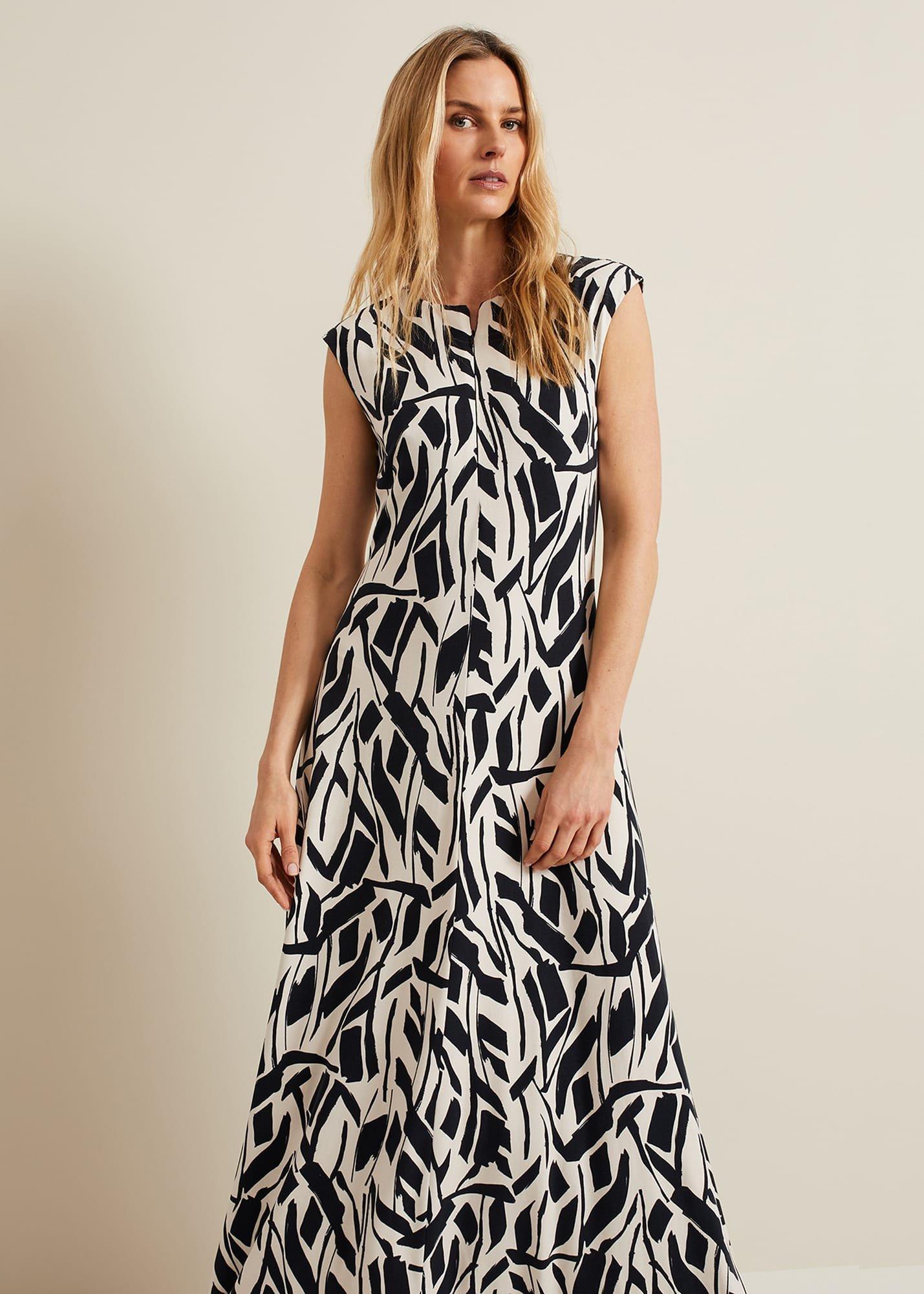 Kristy Geo Maxi Dress