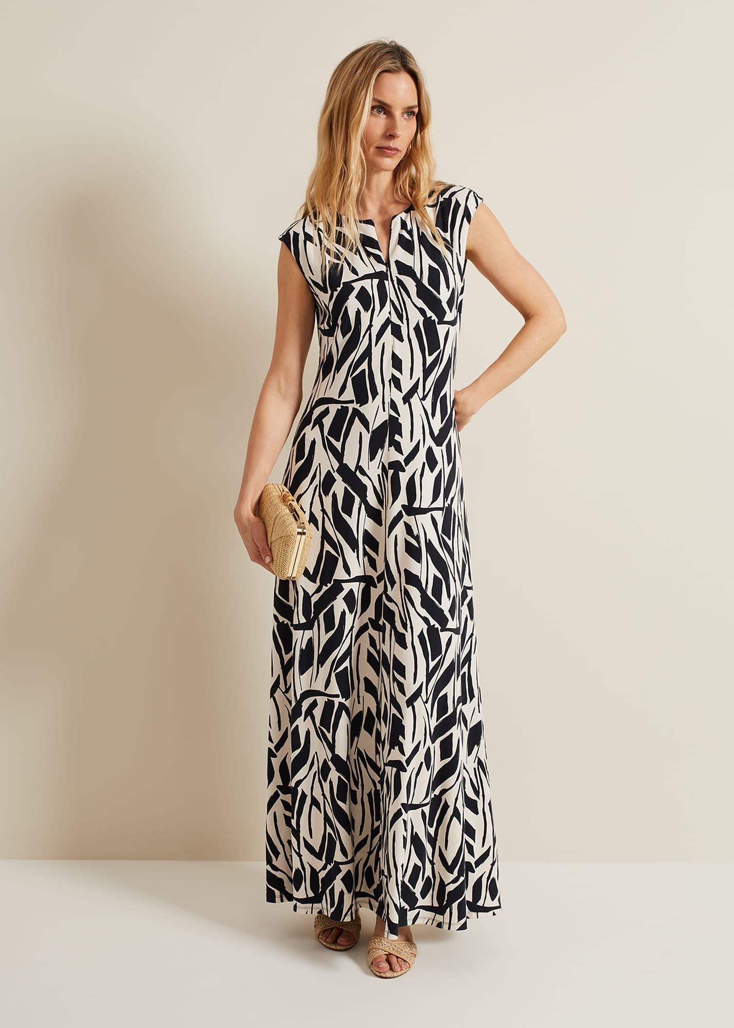 Kristy Geo Maxi Dress