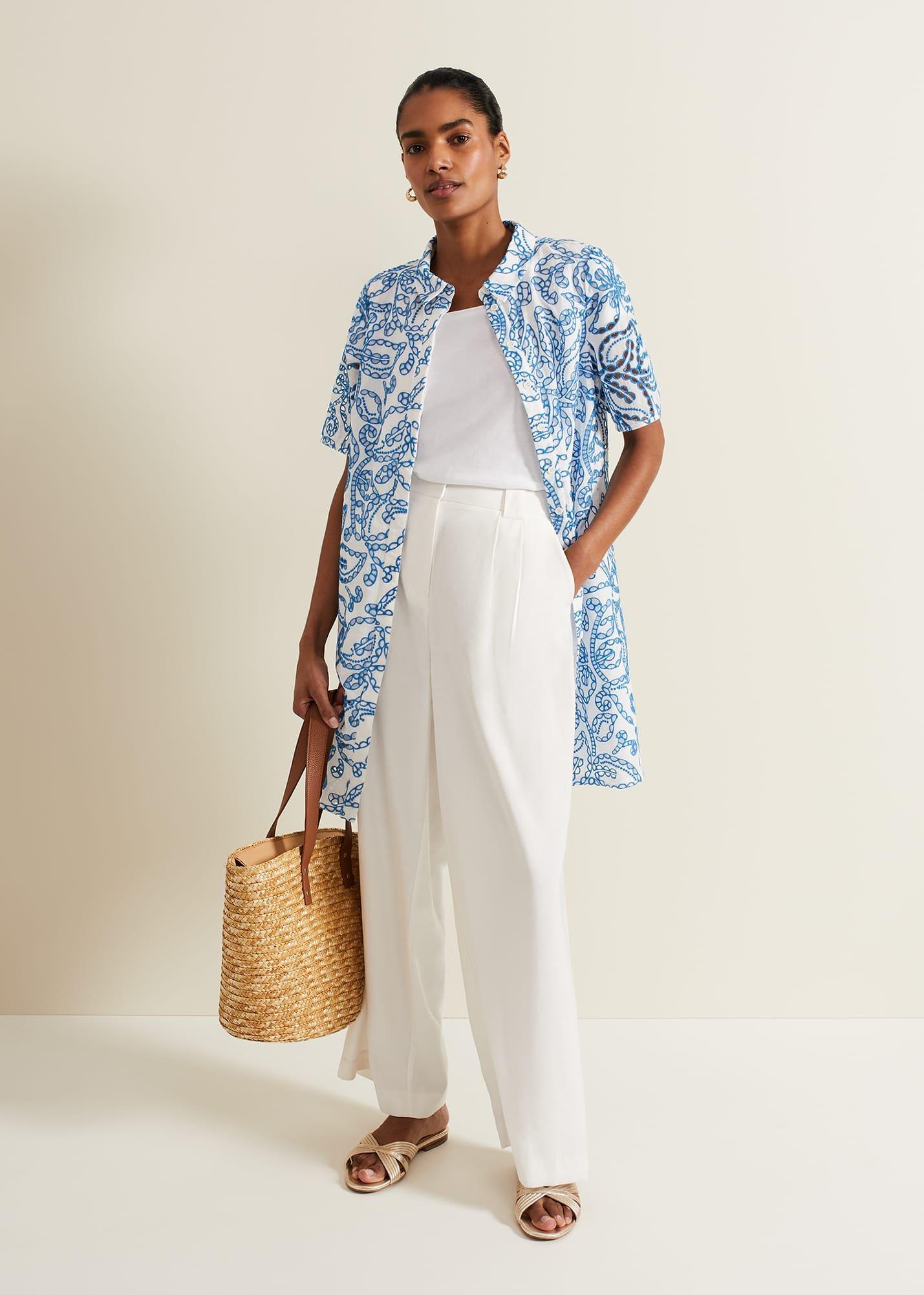 Nicky Broderie Swing Dress