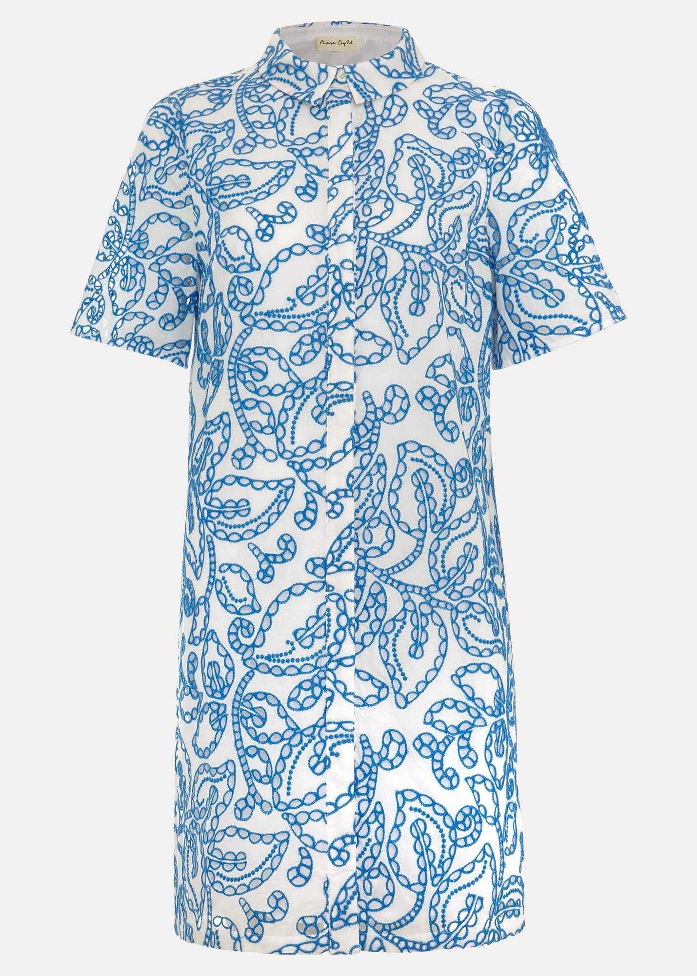 Nicky Broderie Swing Dress