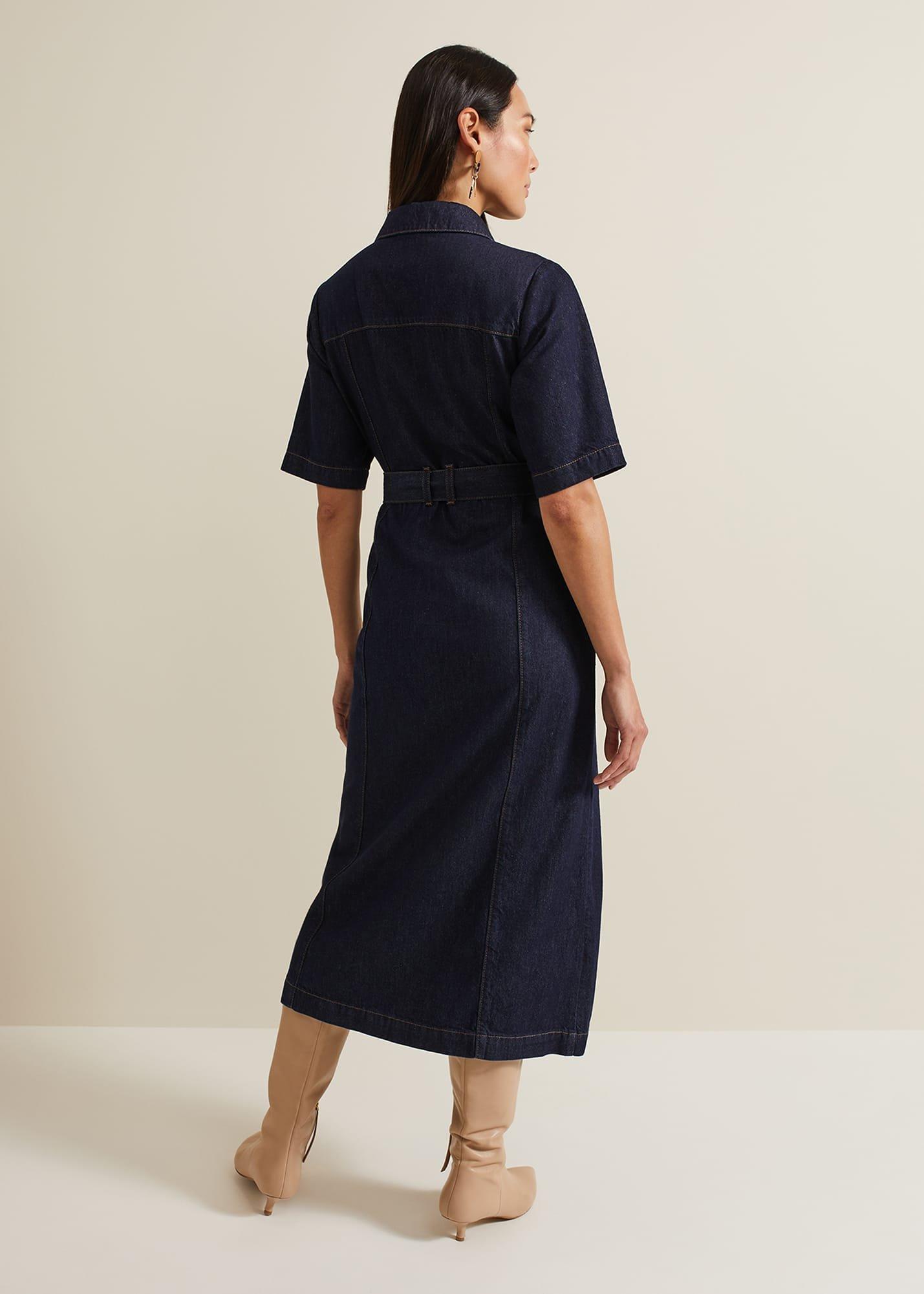 Sonny Denim Midi Dress