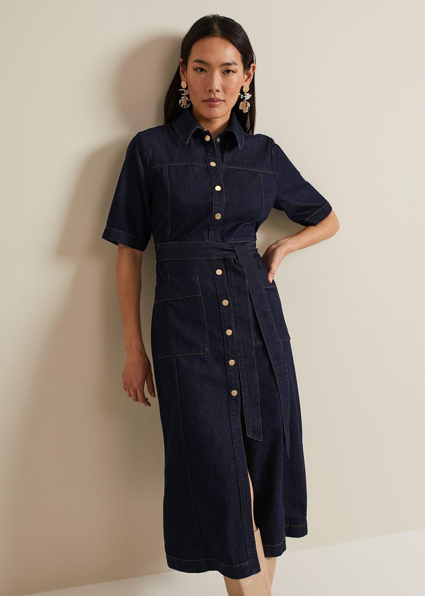 Sonny Denim Midi Dress