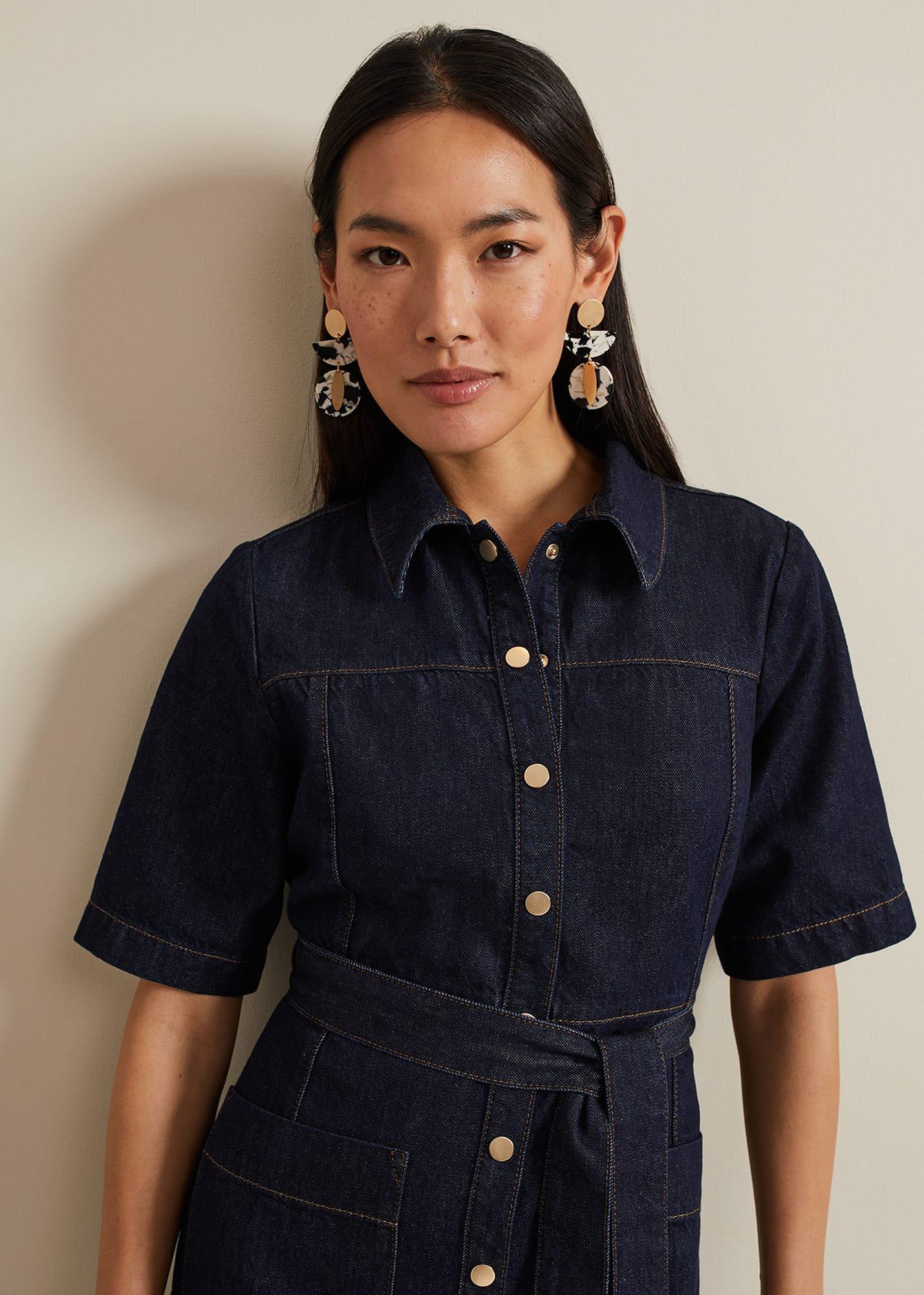 Sonny Denim Midi Dress