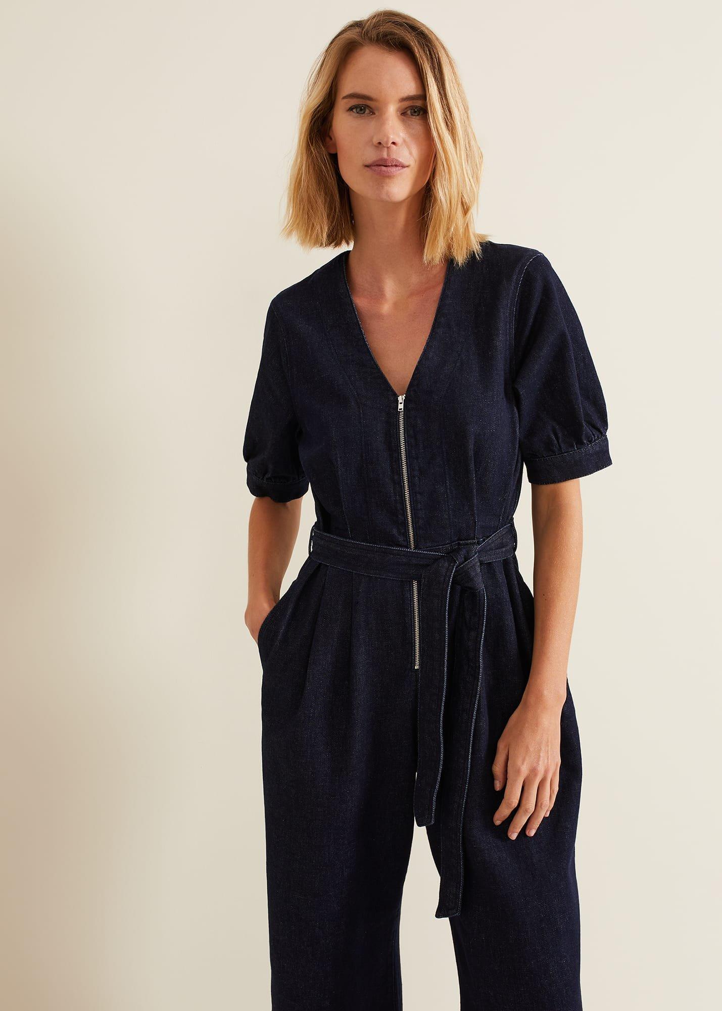 Florisa Denim Jumpsuit