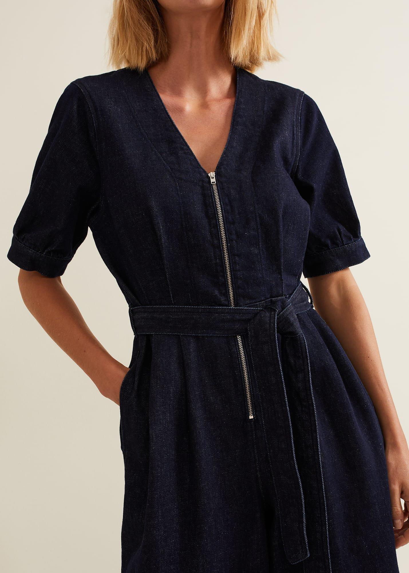 Florisa Denim Jumpsuit