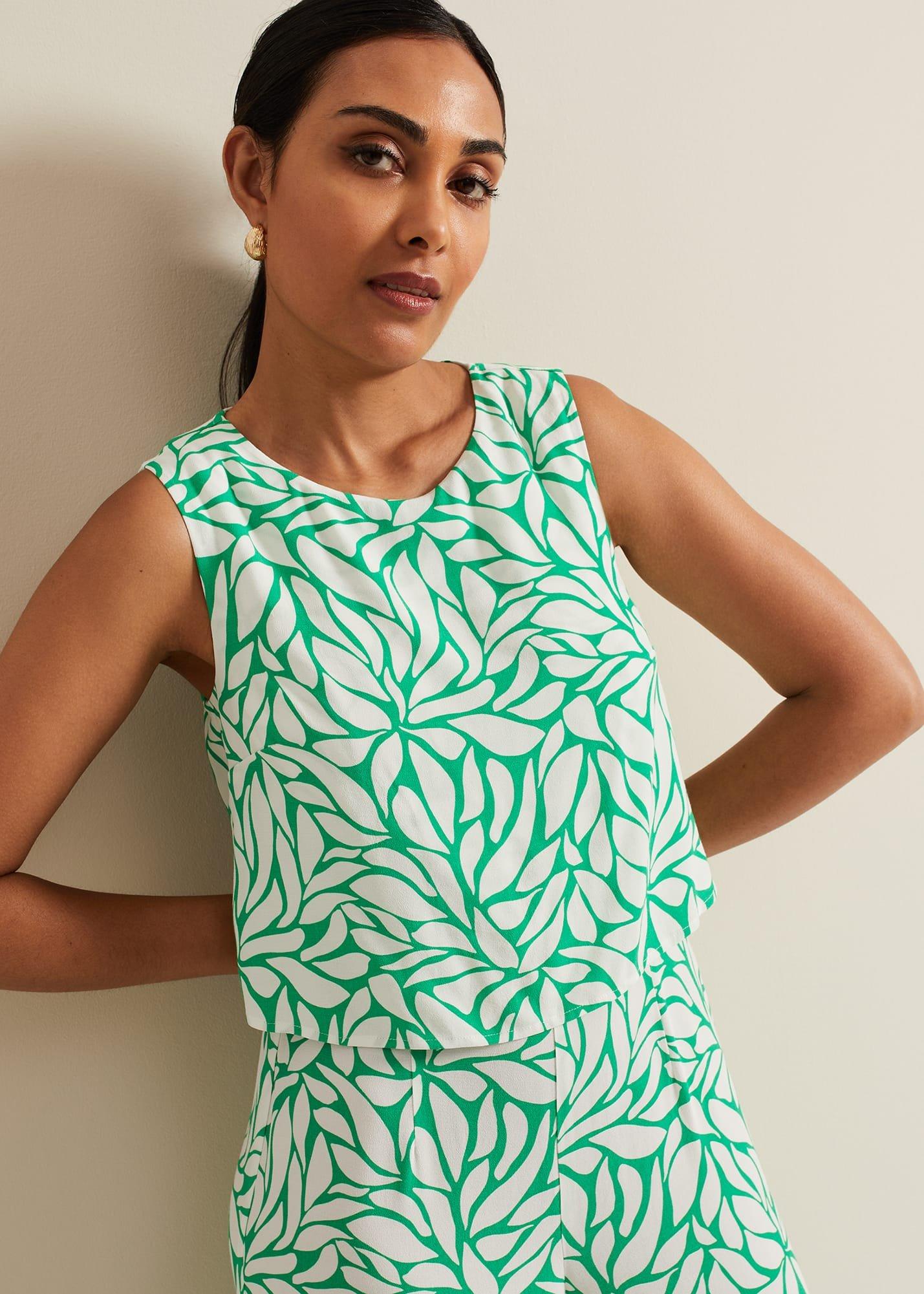 Petite Aubrey Geo Jumpsuit