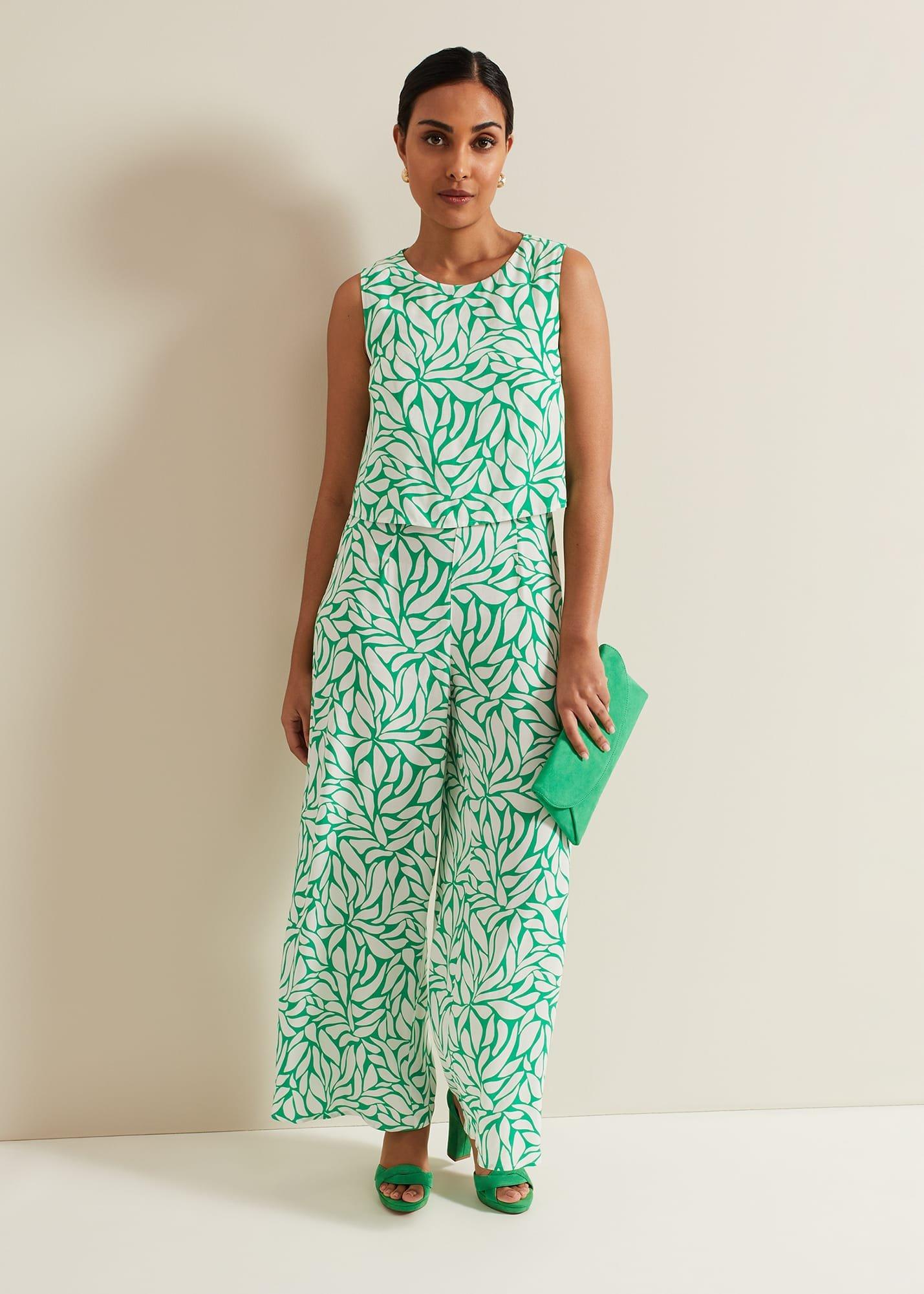 Petite Aubrey Geo Jumpsuit
