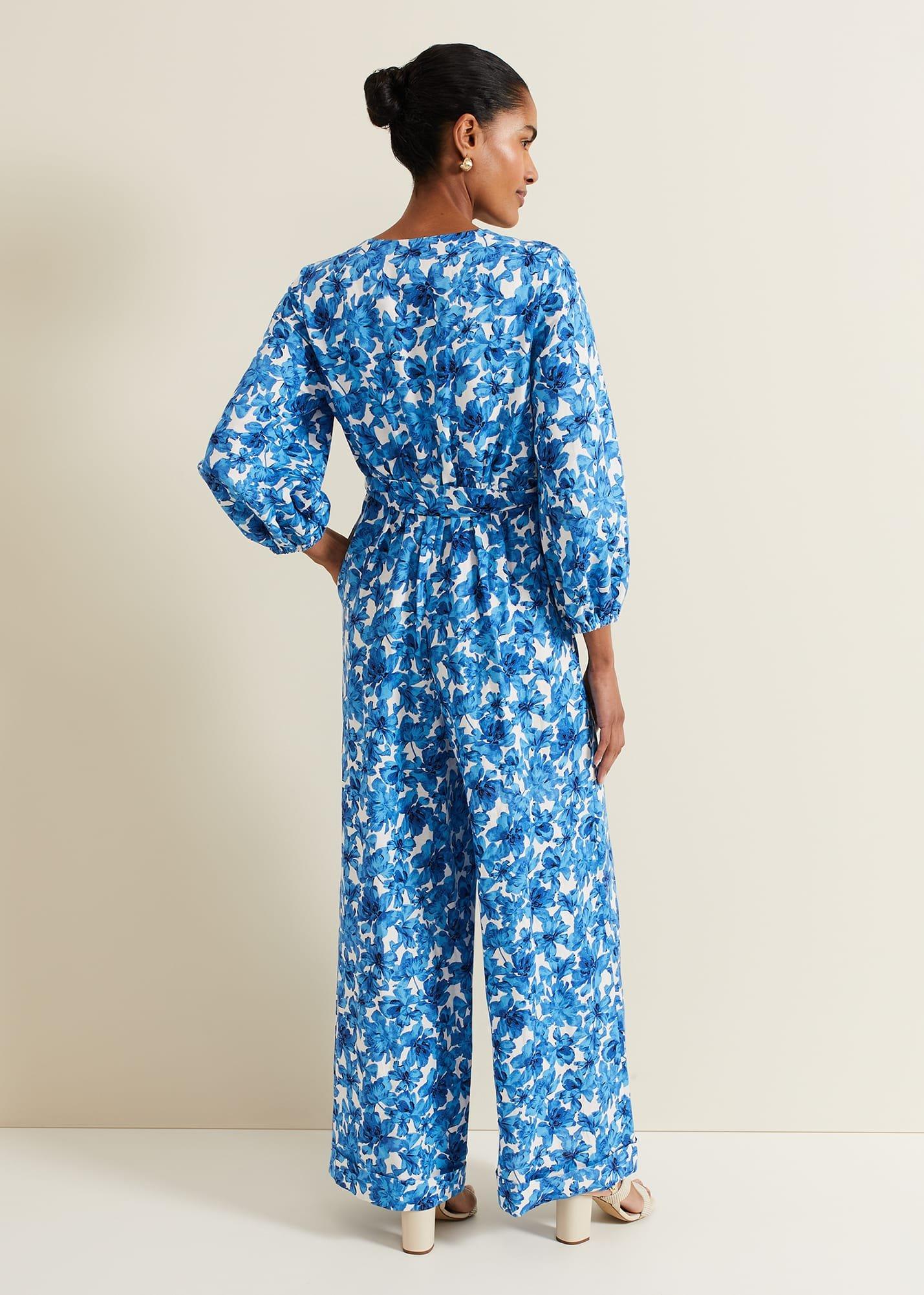 Rosey Floral Zip Jumpsuit