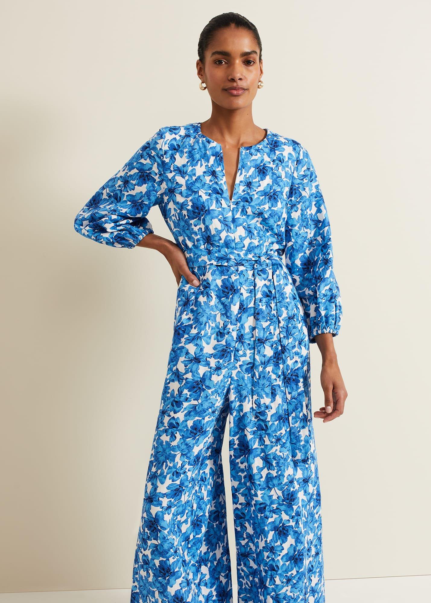 Rosey Floral Zip Jumpsuit