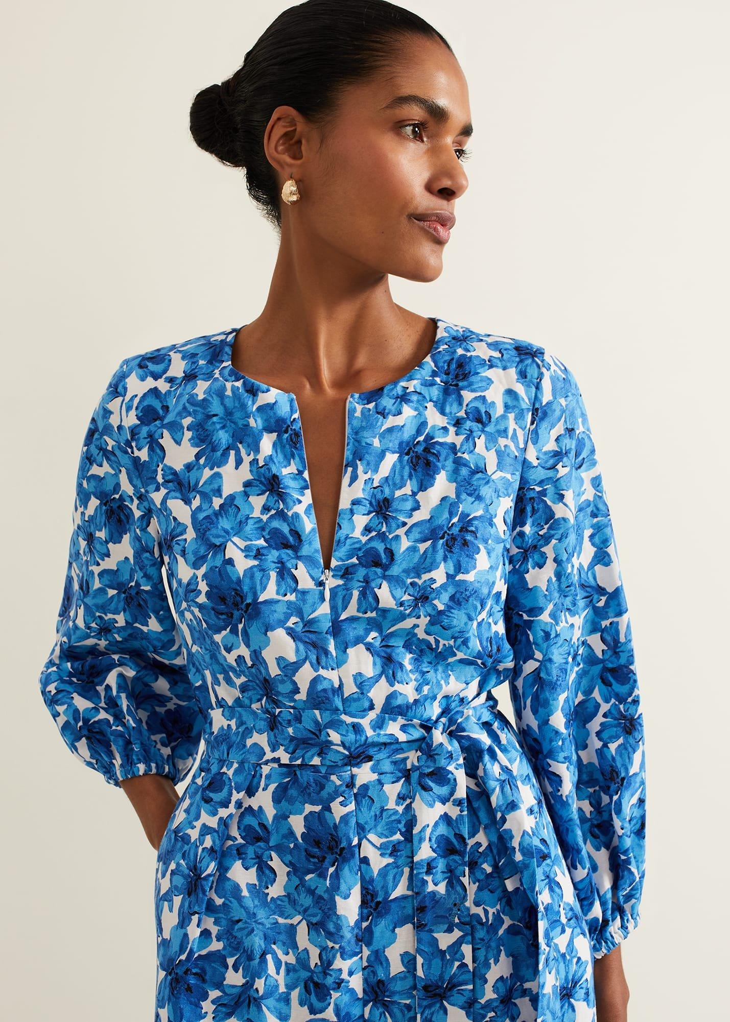Rosey Floral Zip Jumpsuit