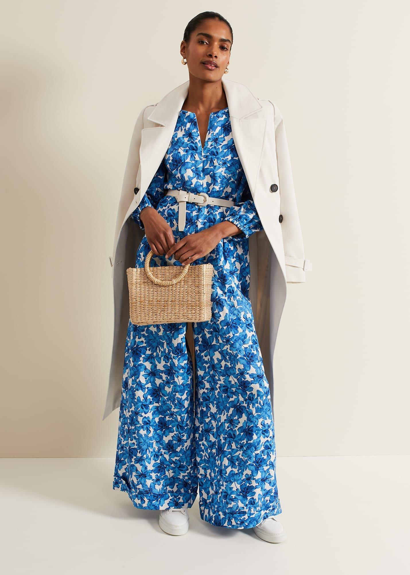 Rosey Floral Zip Jumpsuit