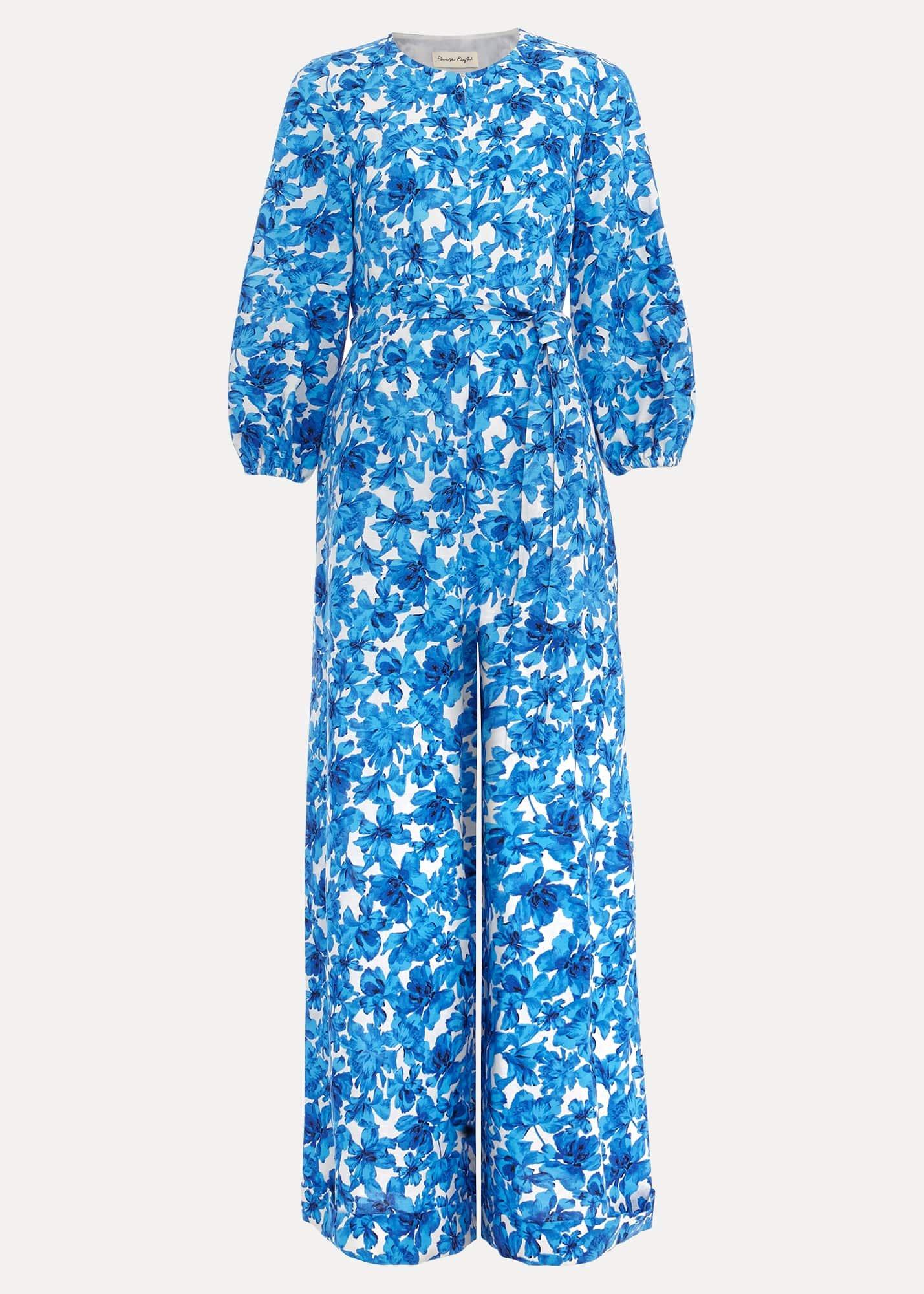 Rosey Floral Zip Jumpsuit