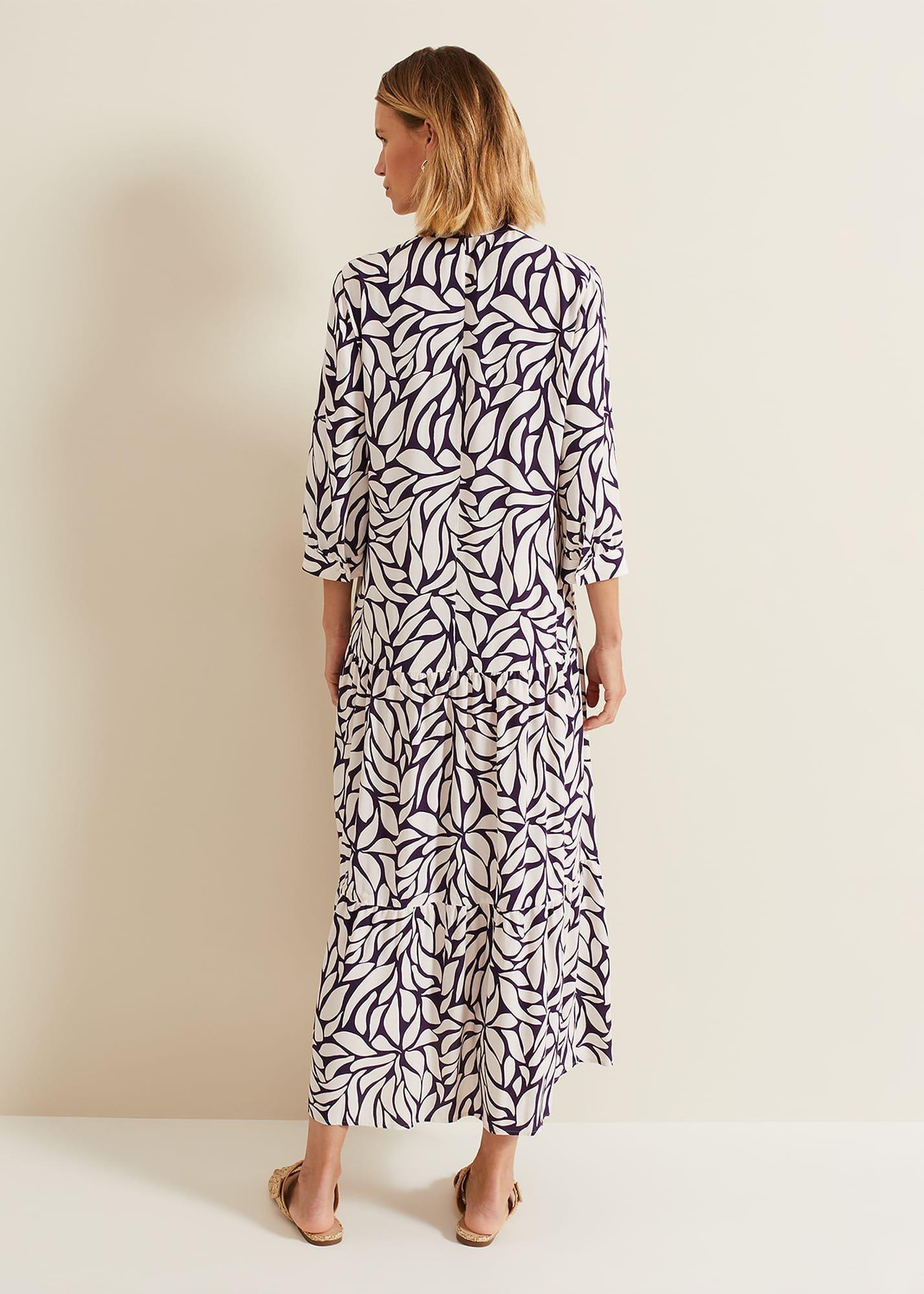 Penele Geo Midi Dress