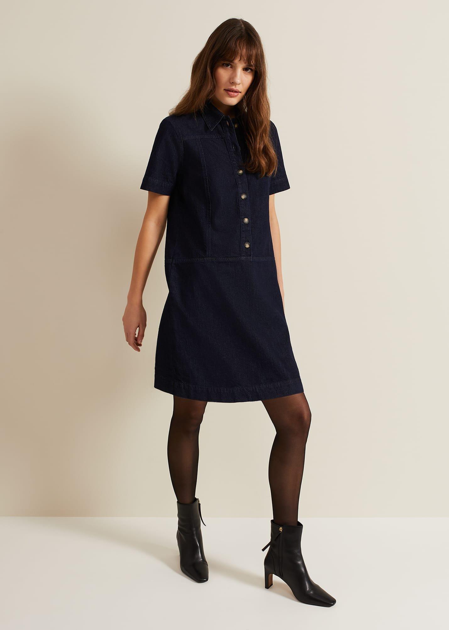 Larisa Denim Tunic Dress