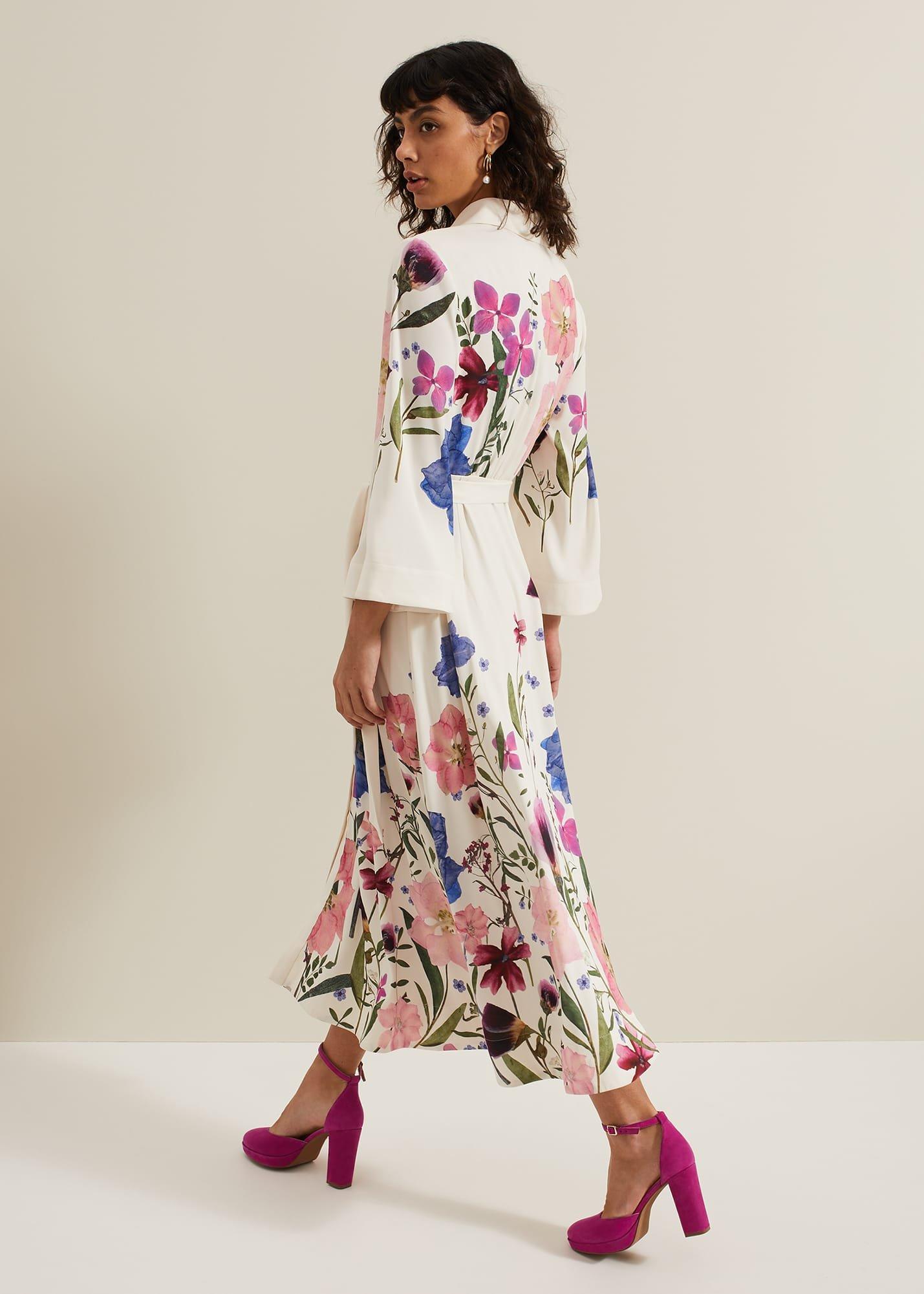 Salli Printed Shirt Dress