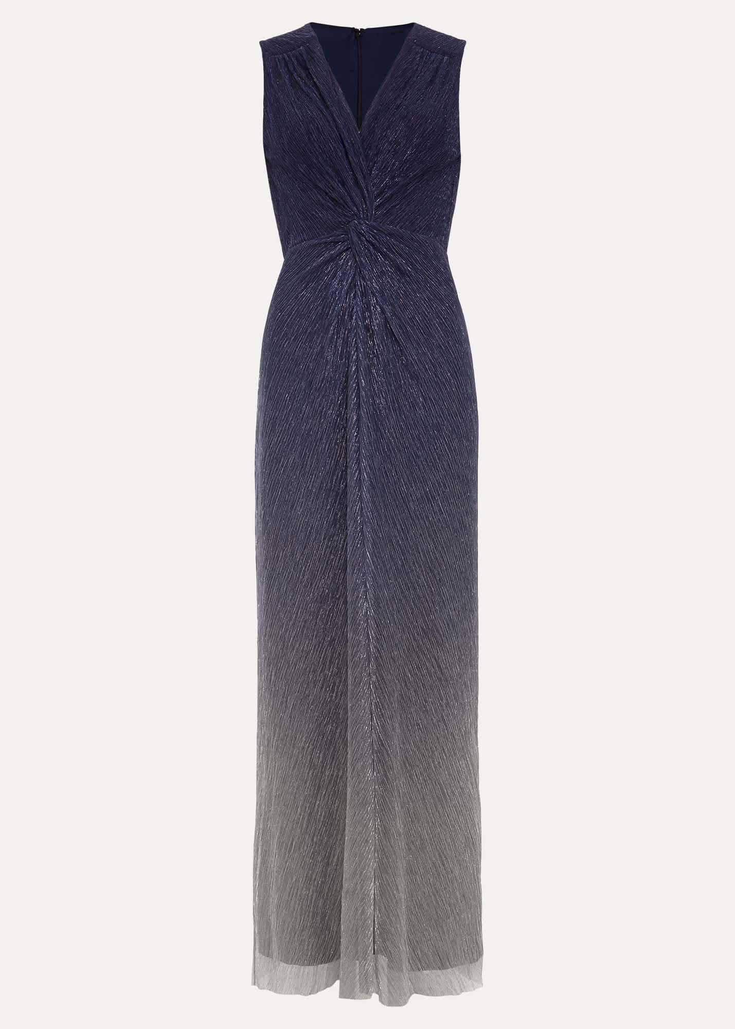 Sara Metallic Jersey Maxi Dress