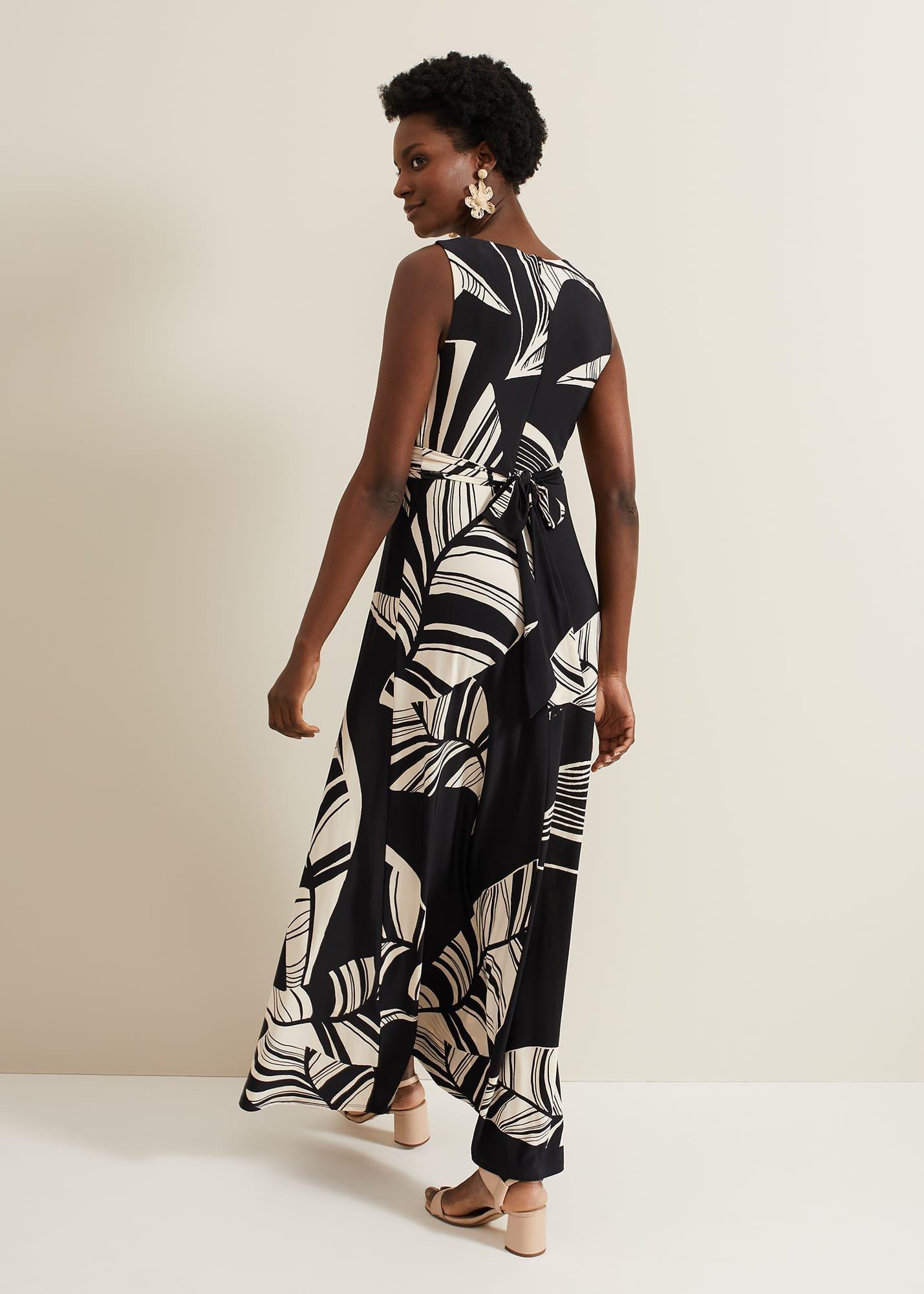 Artemis Abstract Maxi Dress