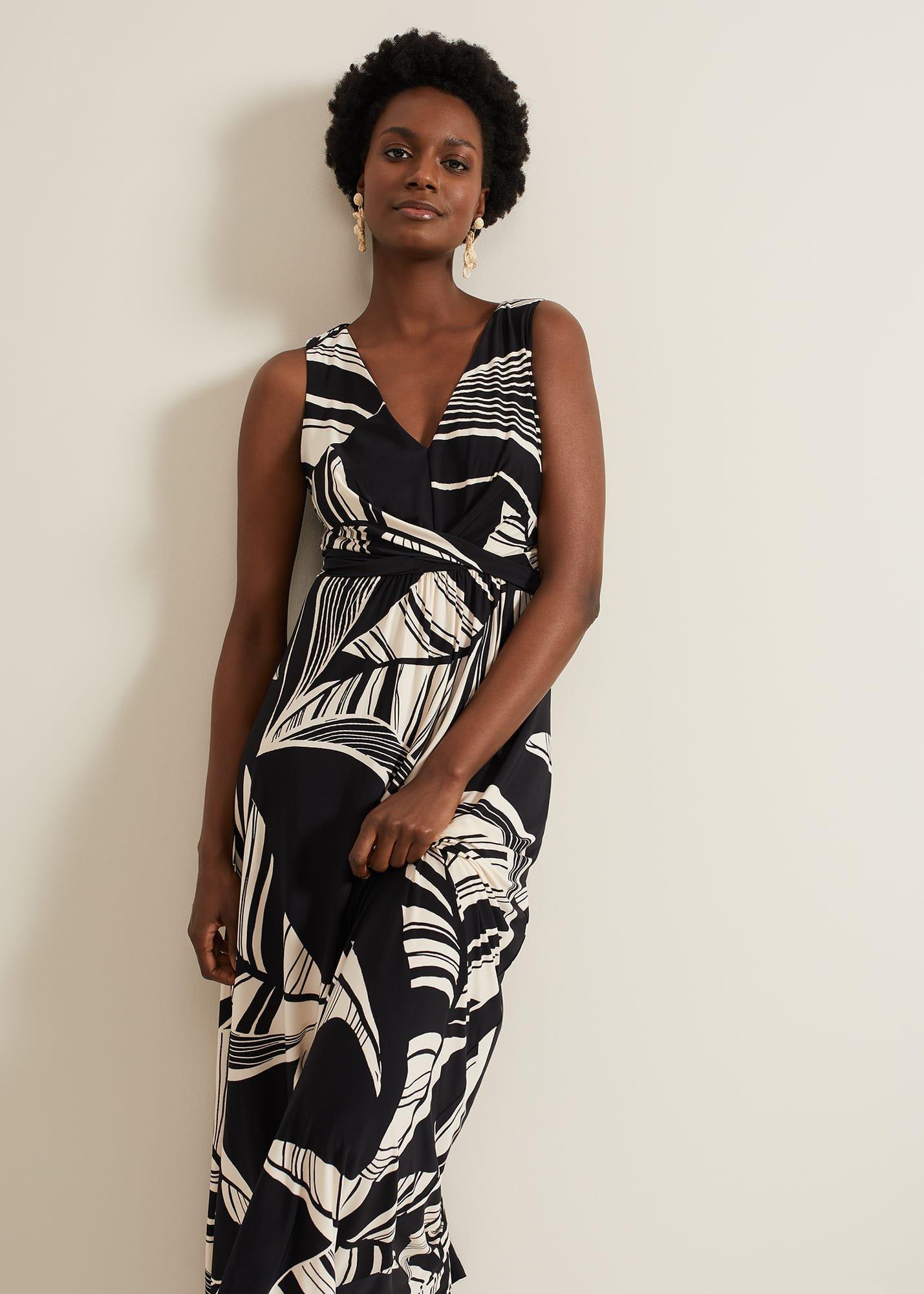 Artemis Abstract Maxi Dress