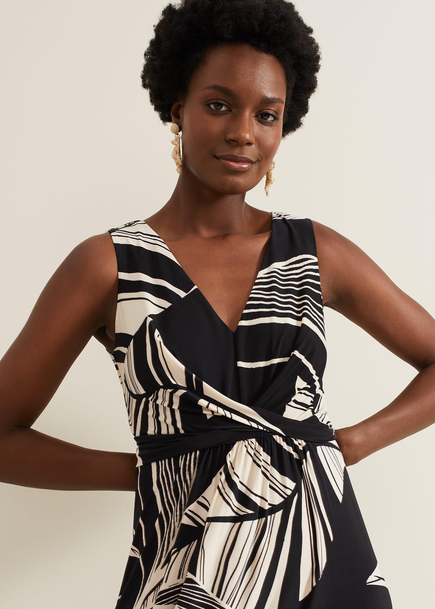 Artemis Abstract Maxi Dress