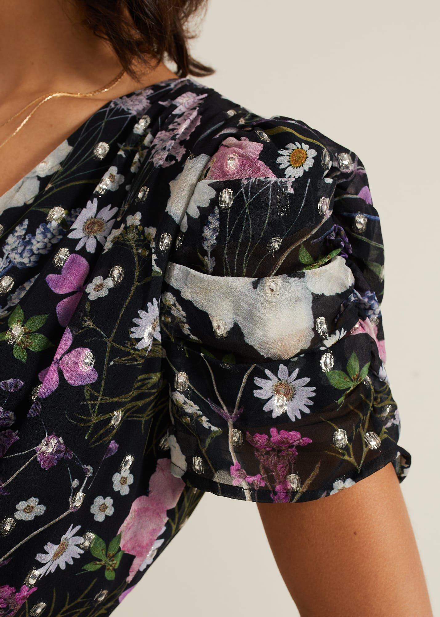 Azalea Print Fil Coupe Dress