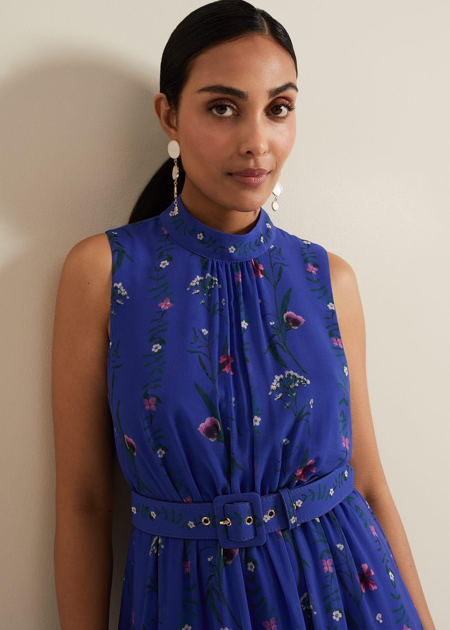 ${product-id}-Petite Sofia Print Maxi Dress-Multi-Coloured-${view-type}