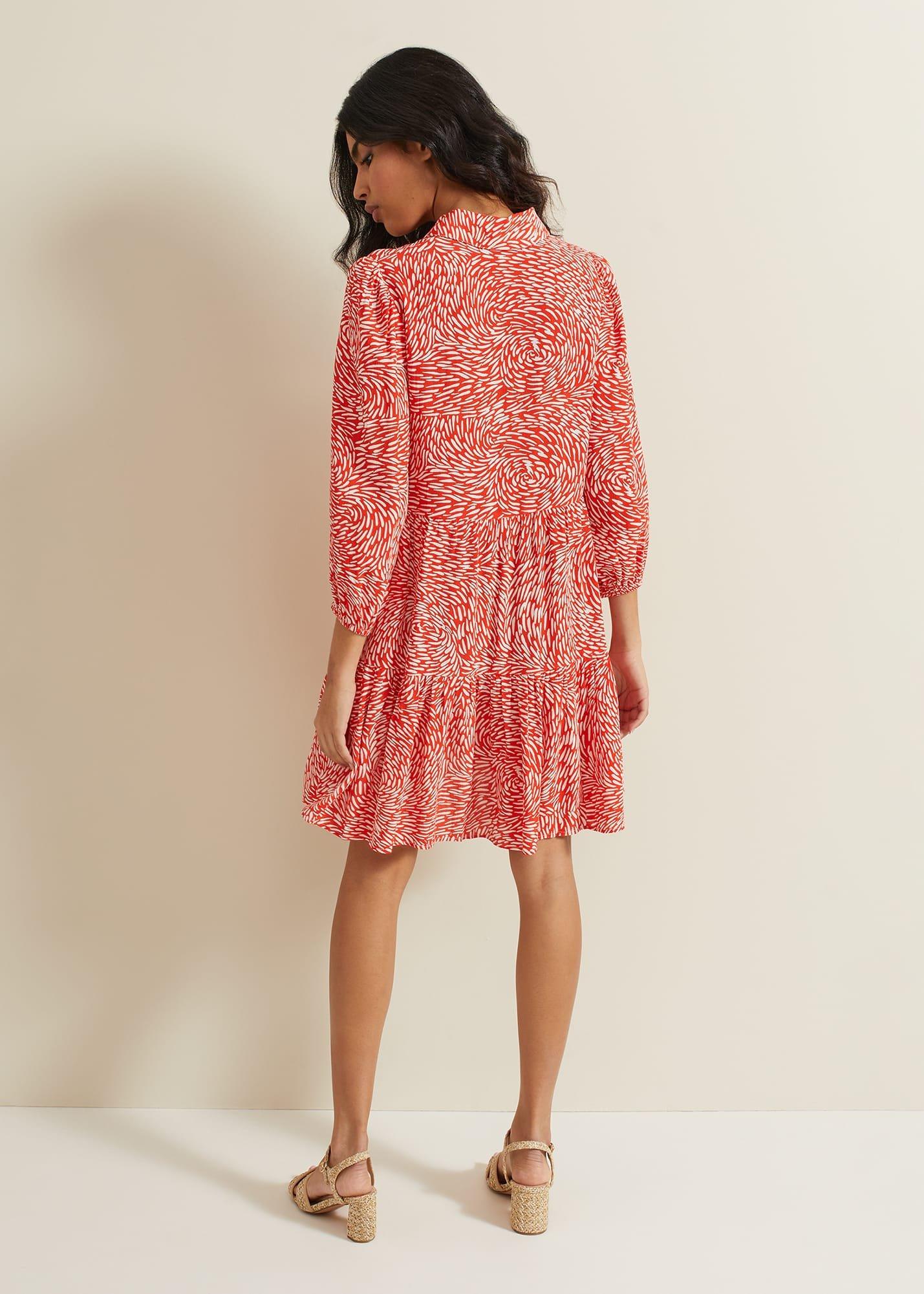 Carrie Abstract Swing Dress