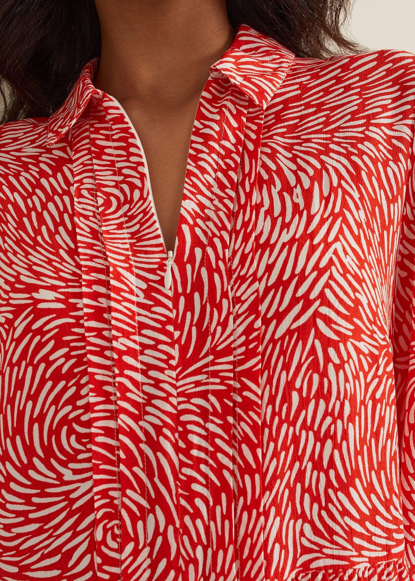 Carrie Abstract Swing Dress