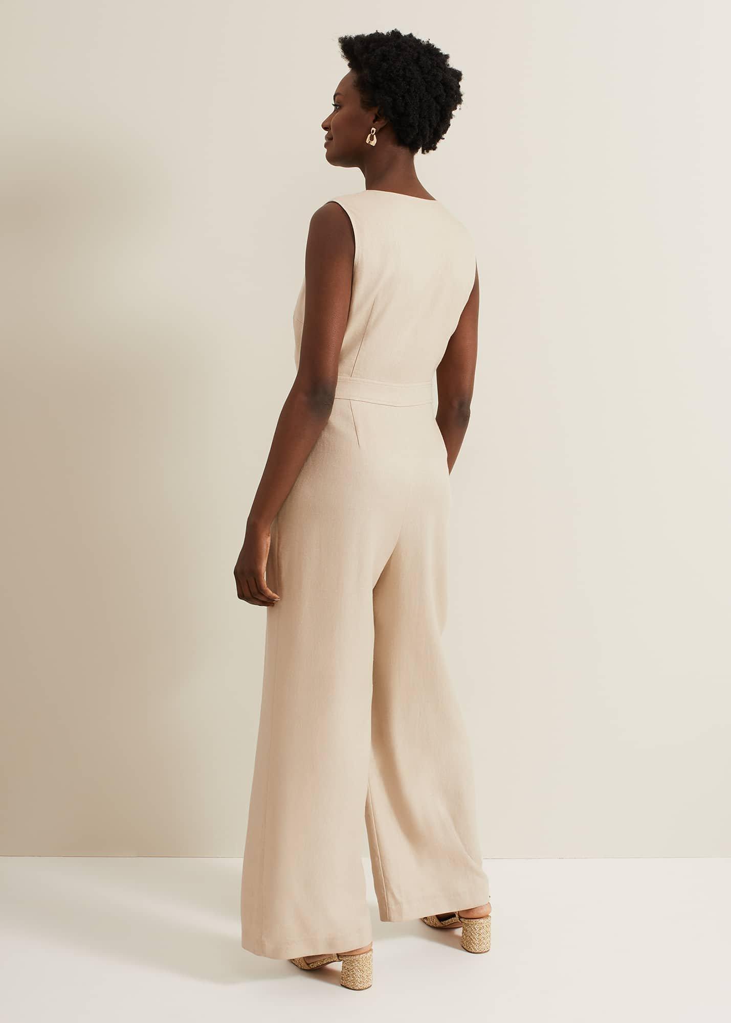 Fraya Zip Front Jumpsuit