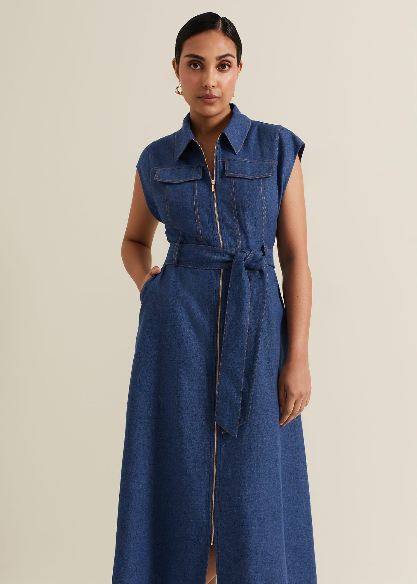 knee length dresses for ladies Petal & Pup Women's Bettie Midi Dress