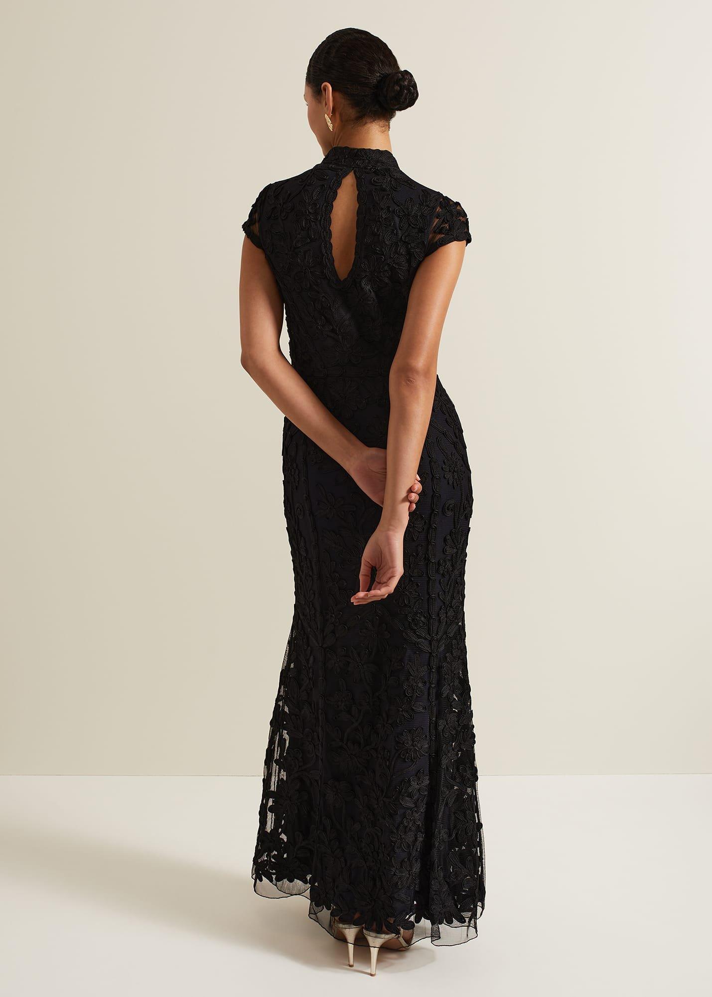 Wenda Tapework Maxi Dress