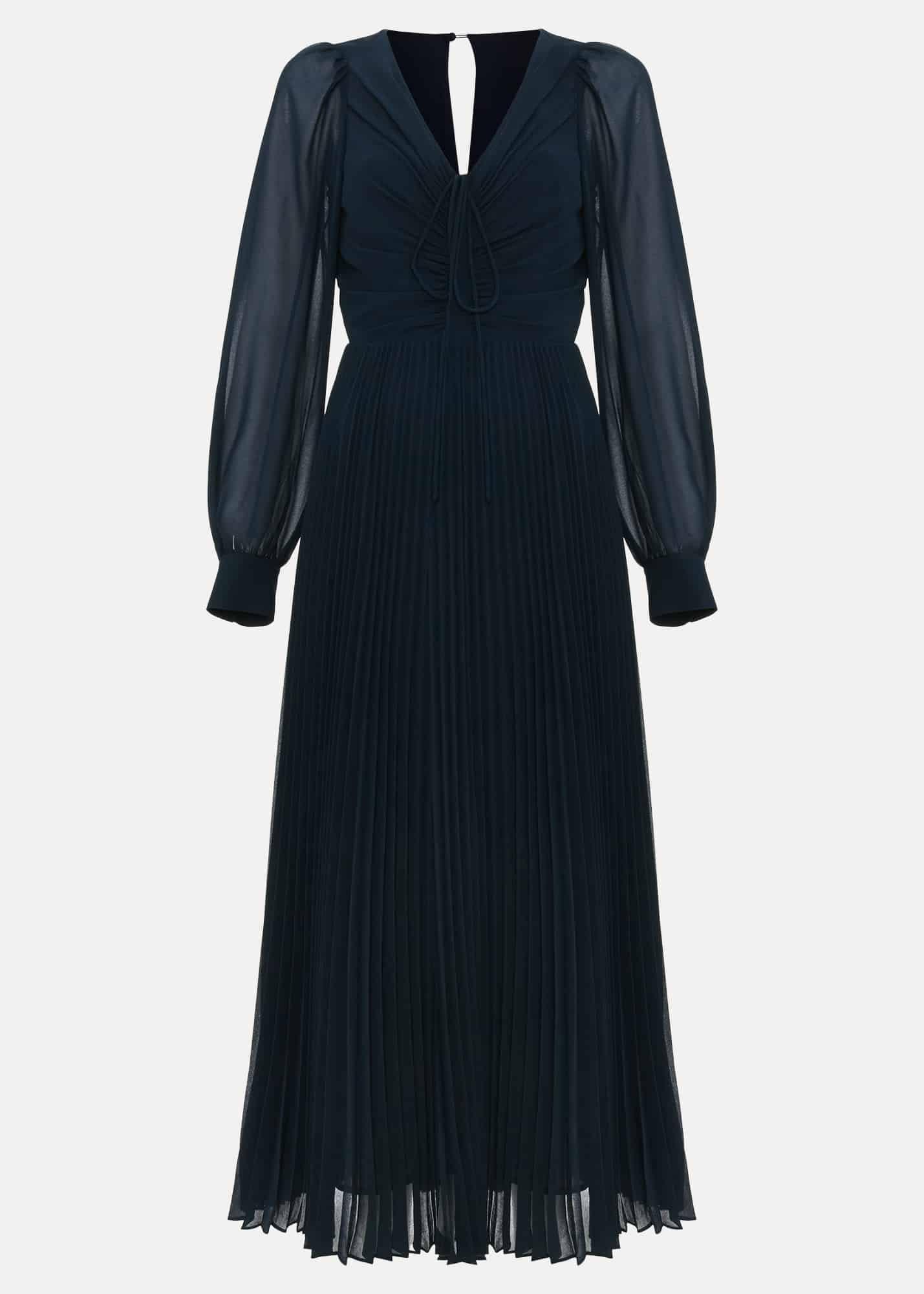 Petite Kindra Teal Midi Dress