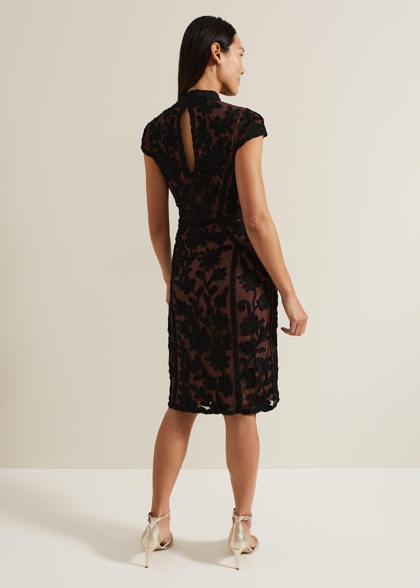 Edith Tapework Midi Dress
