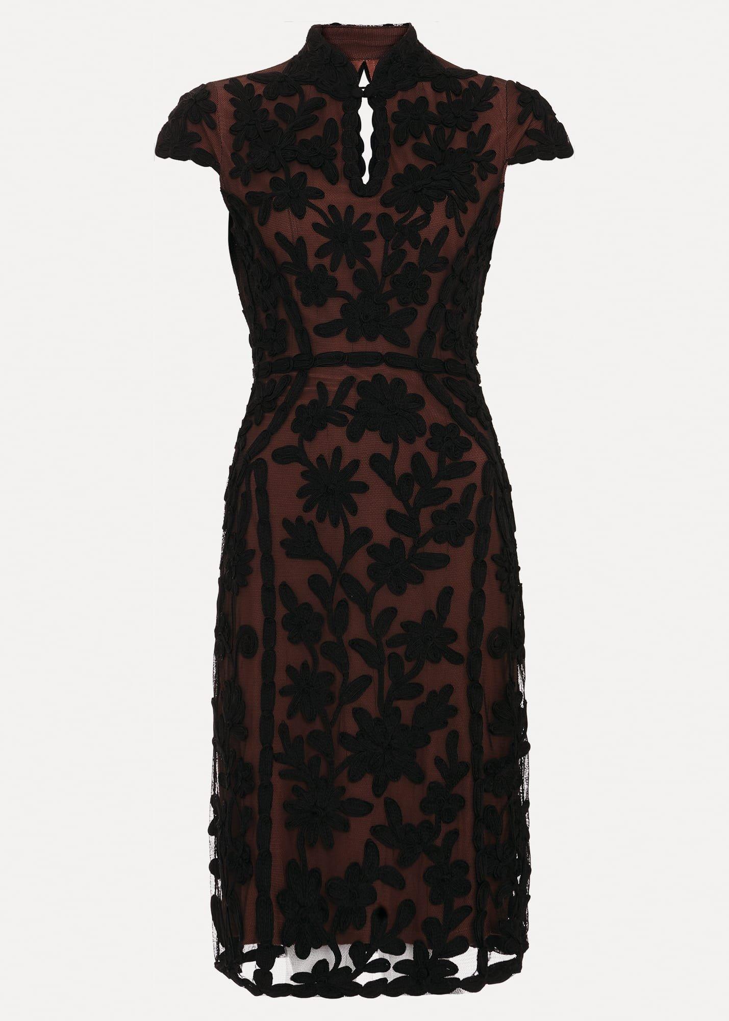 Edith Tapework Midi Dress