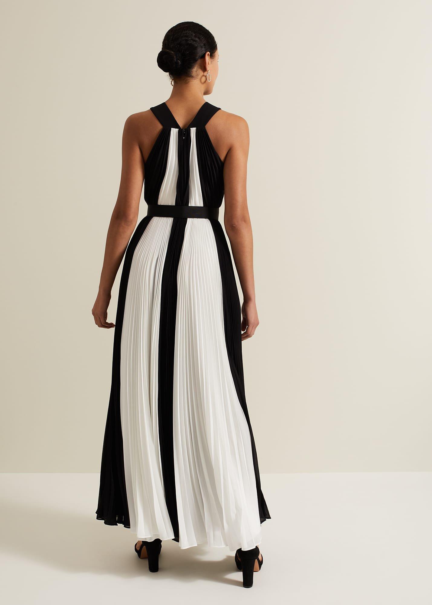 Taylor Pleated Maxi Dress