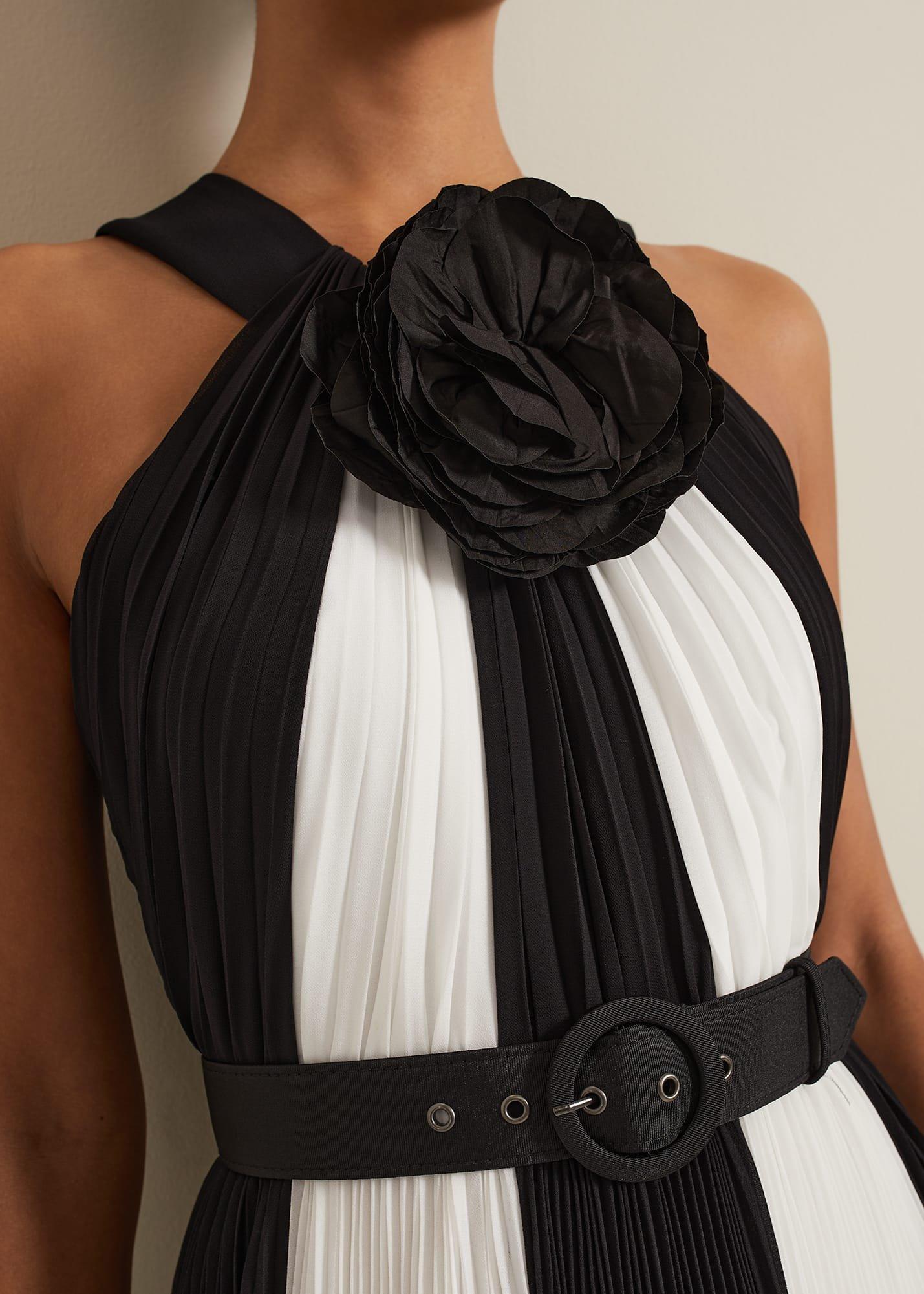 Taylor Pleated Maxi Dress
