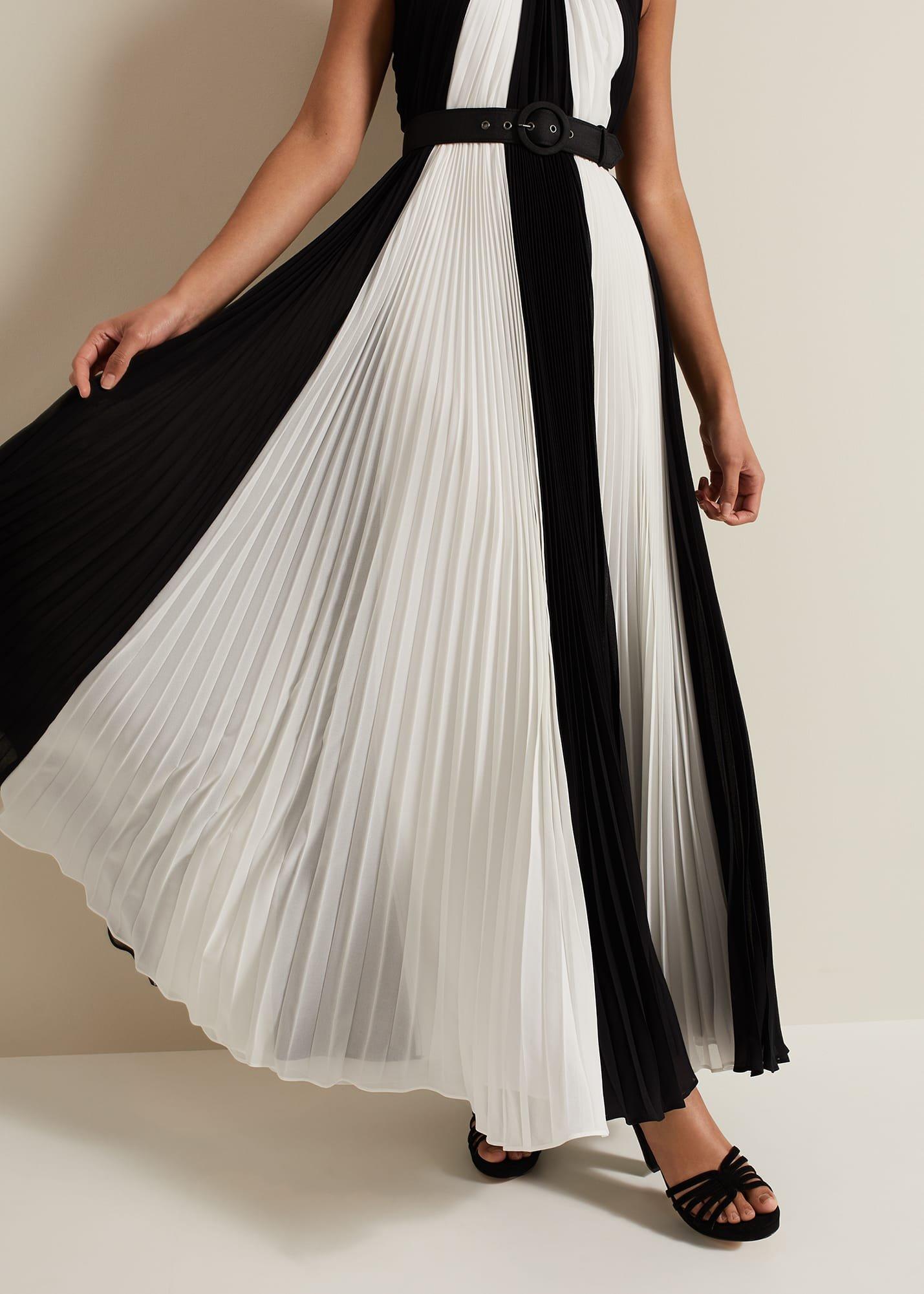 Taylor Pleated Maxi Dress