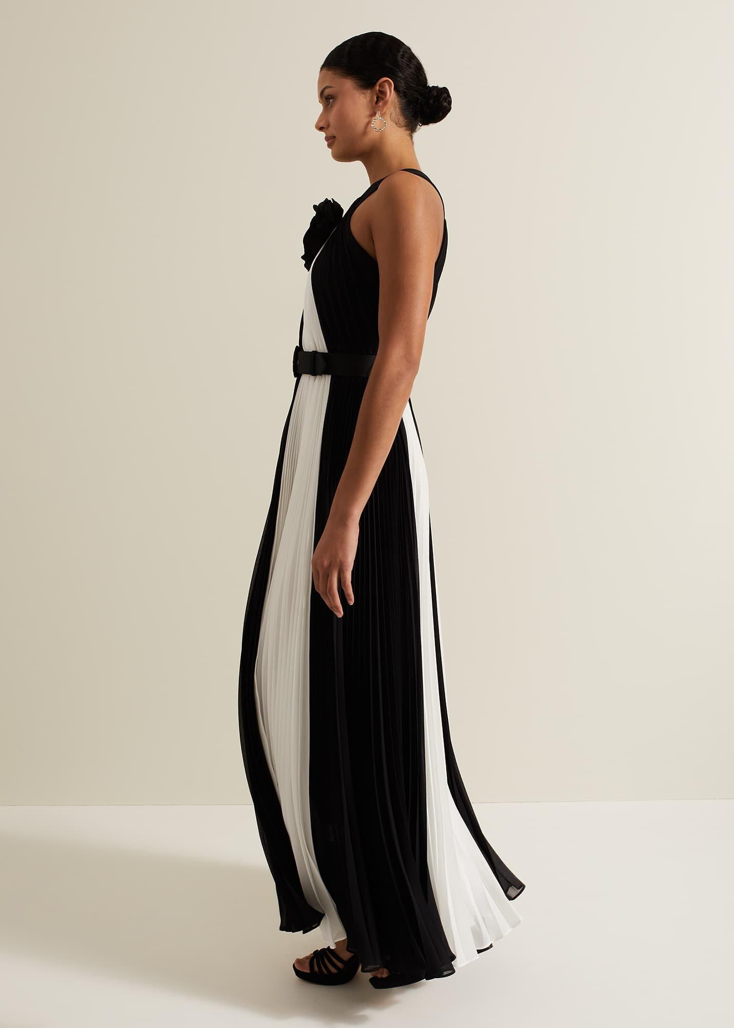 Taylor Pleated Maxi Dress