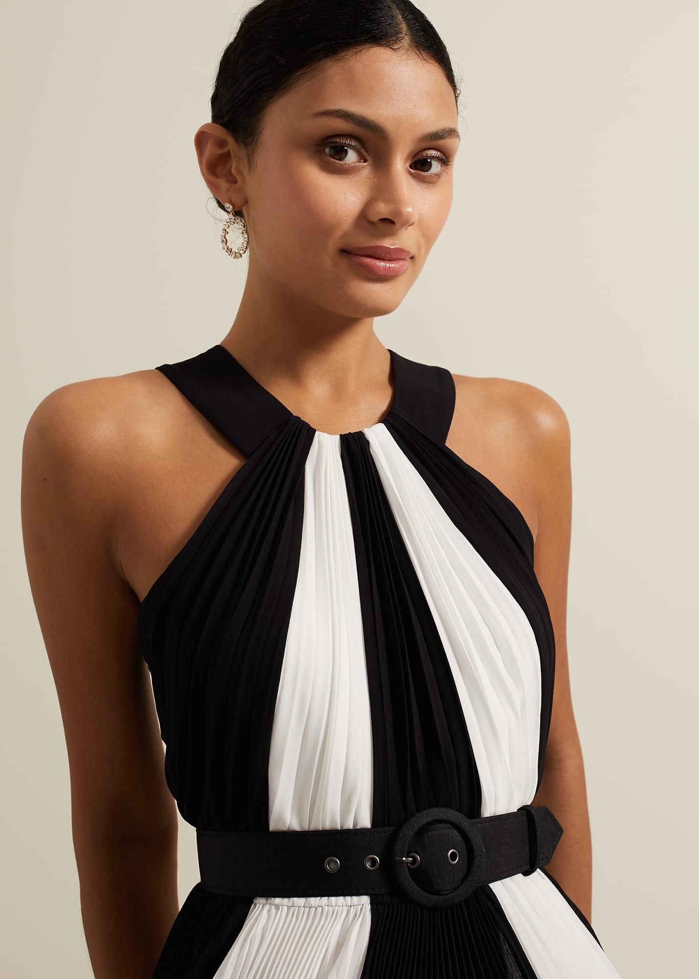 Taylor Pleated Maxi Dress