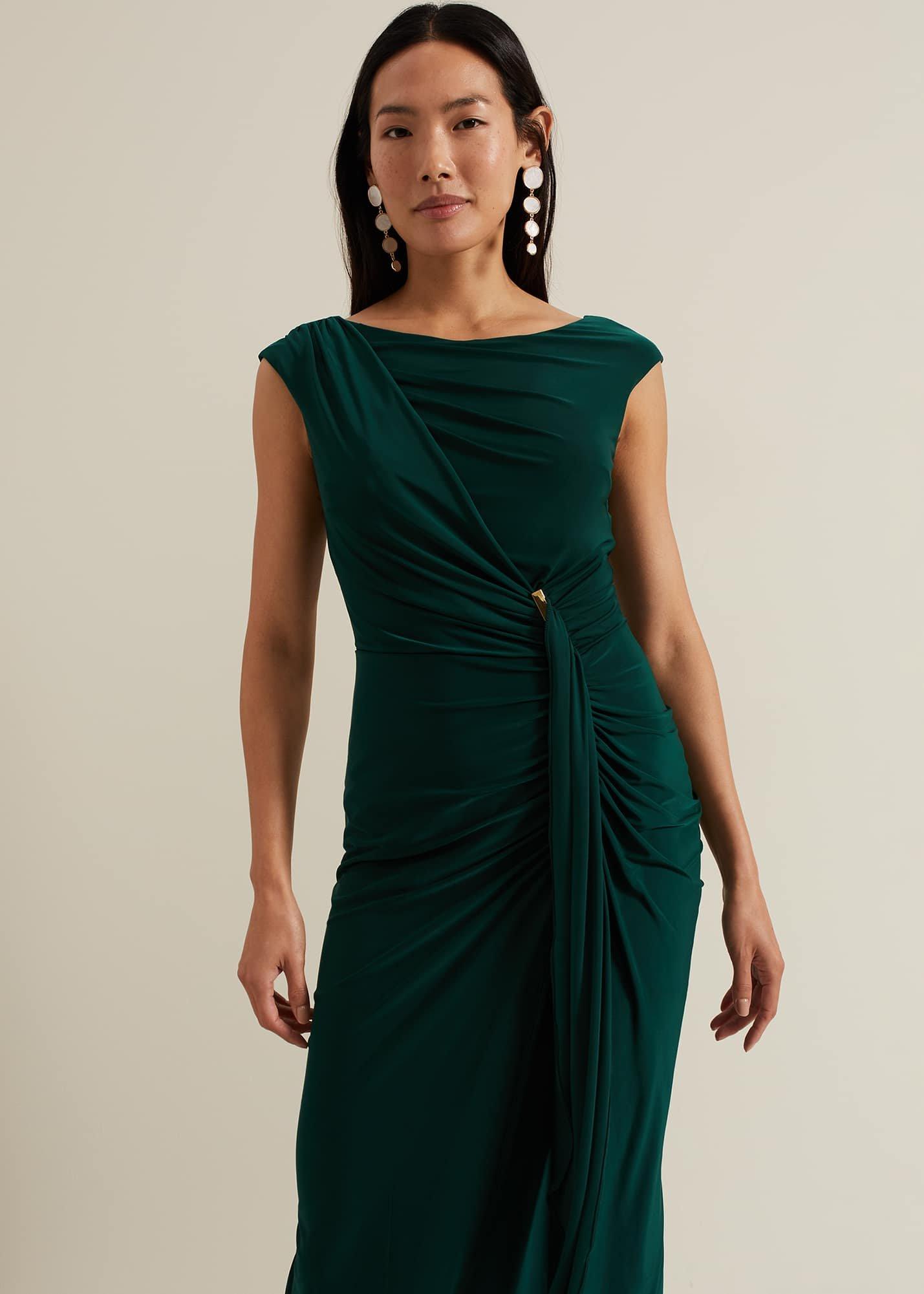 Donna Green Maxi Dress