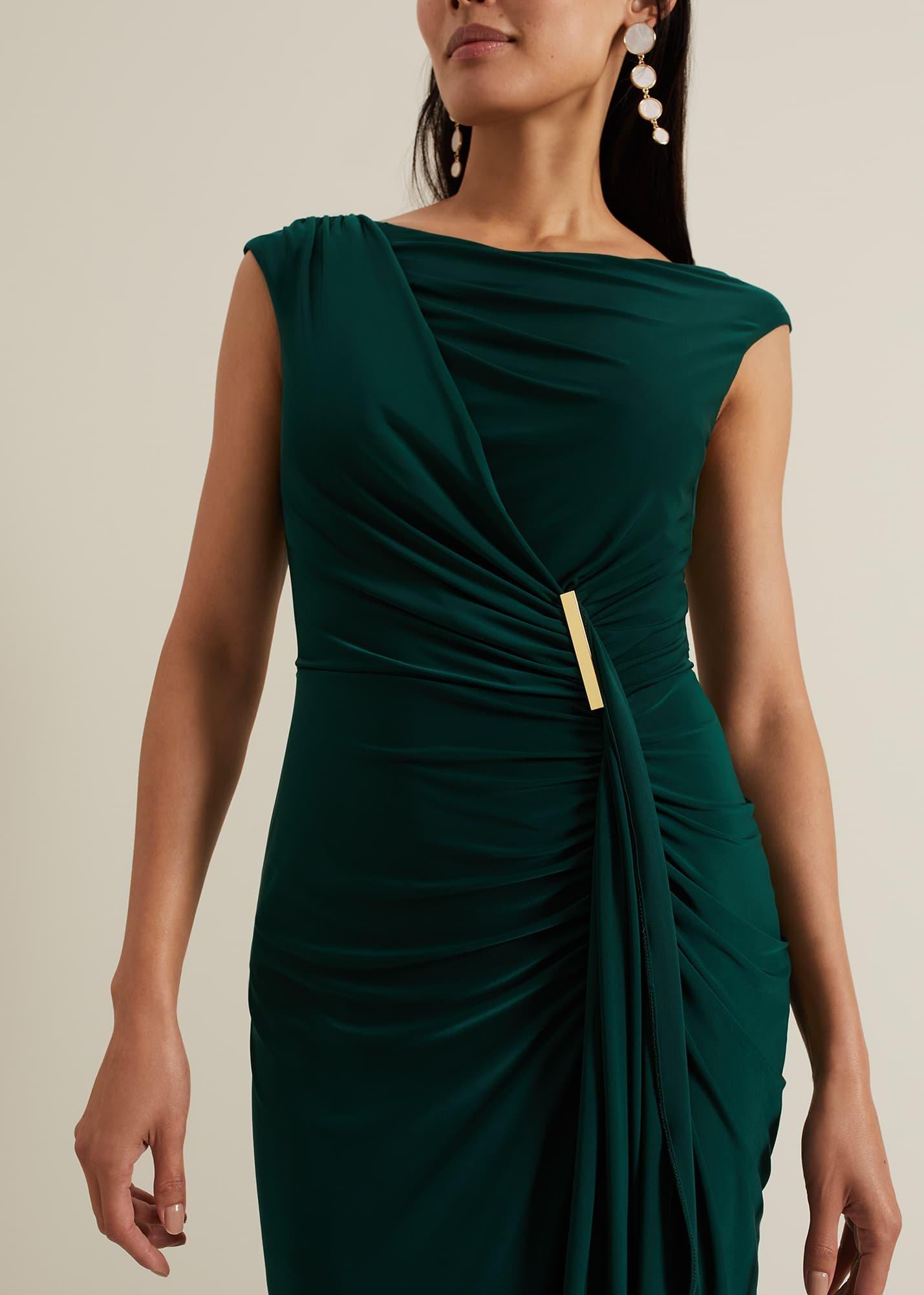 Donna Green Maxi Dress