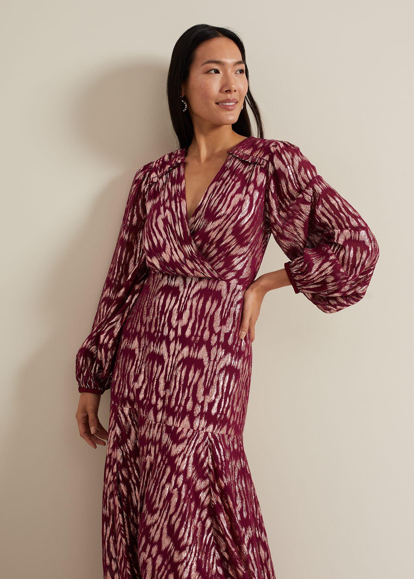 Joon Pink Shimmer Dress