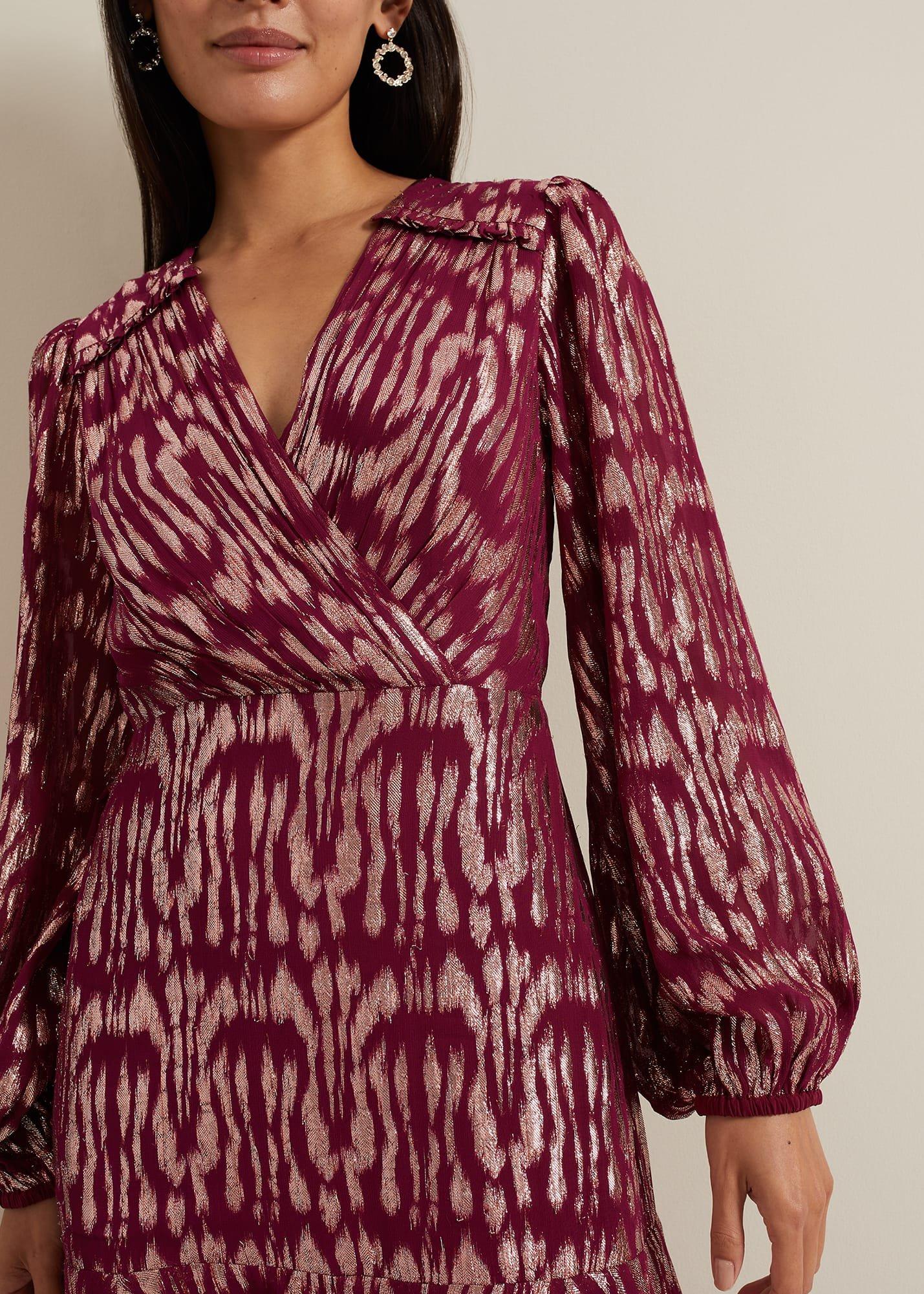 Joon Pink Shimmer Dress
