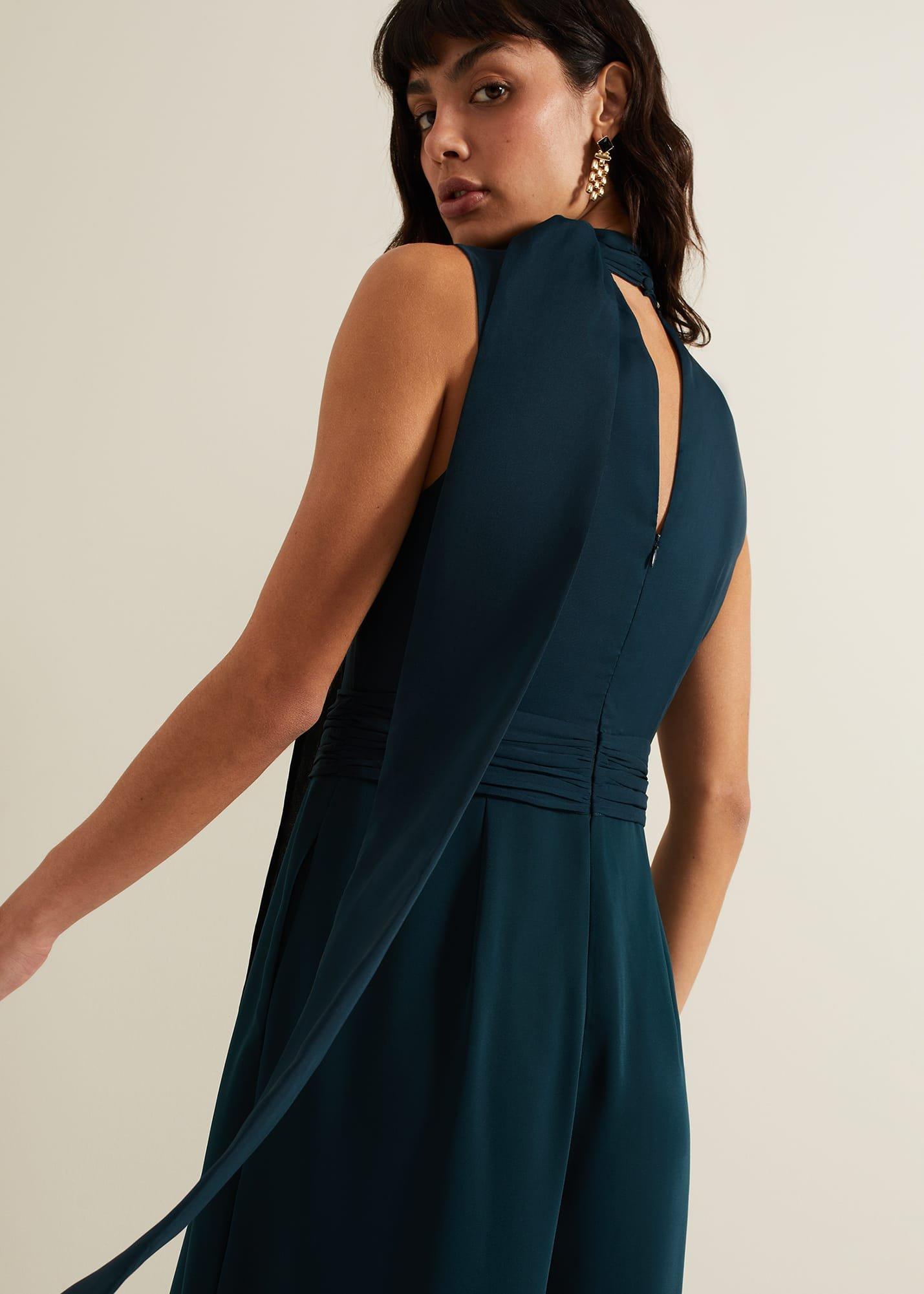 Neesa Green Wide Leg Jumpsuit