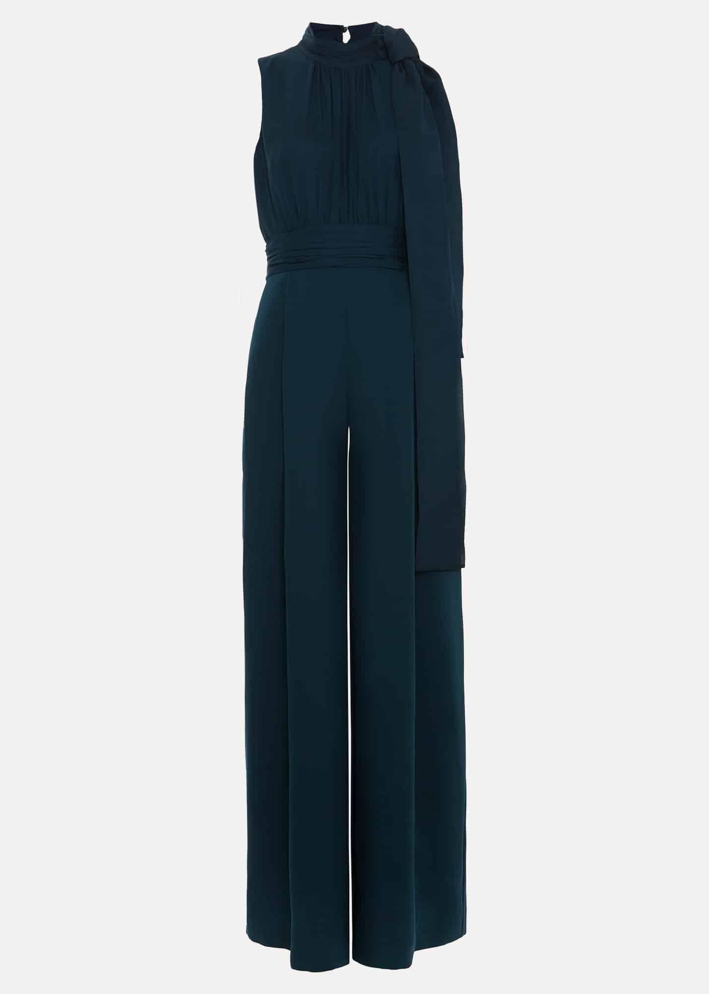 Neesa Green Wide Leg Jumpsuit