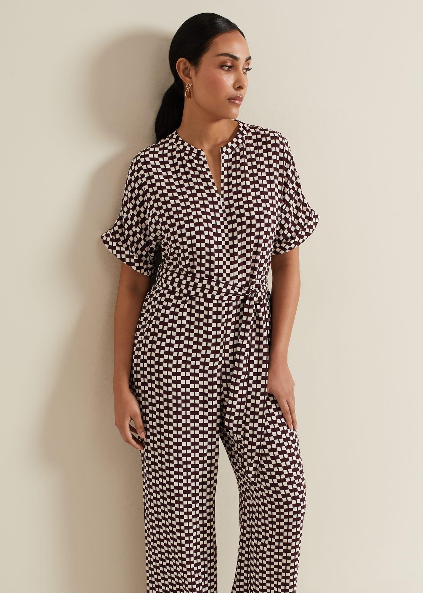 petite-andra-geo-tie-waist-jumpsuit