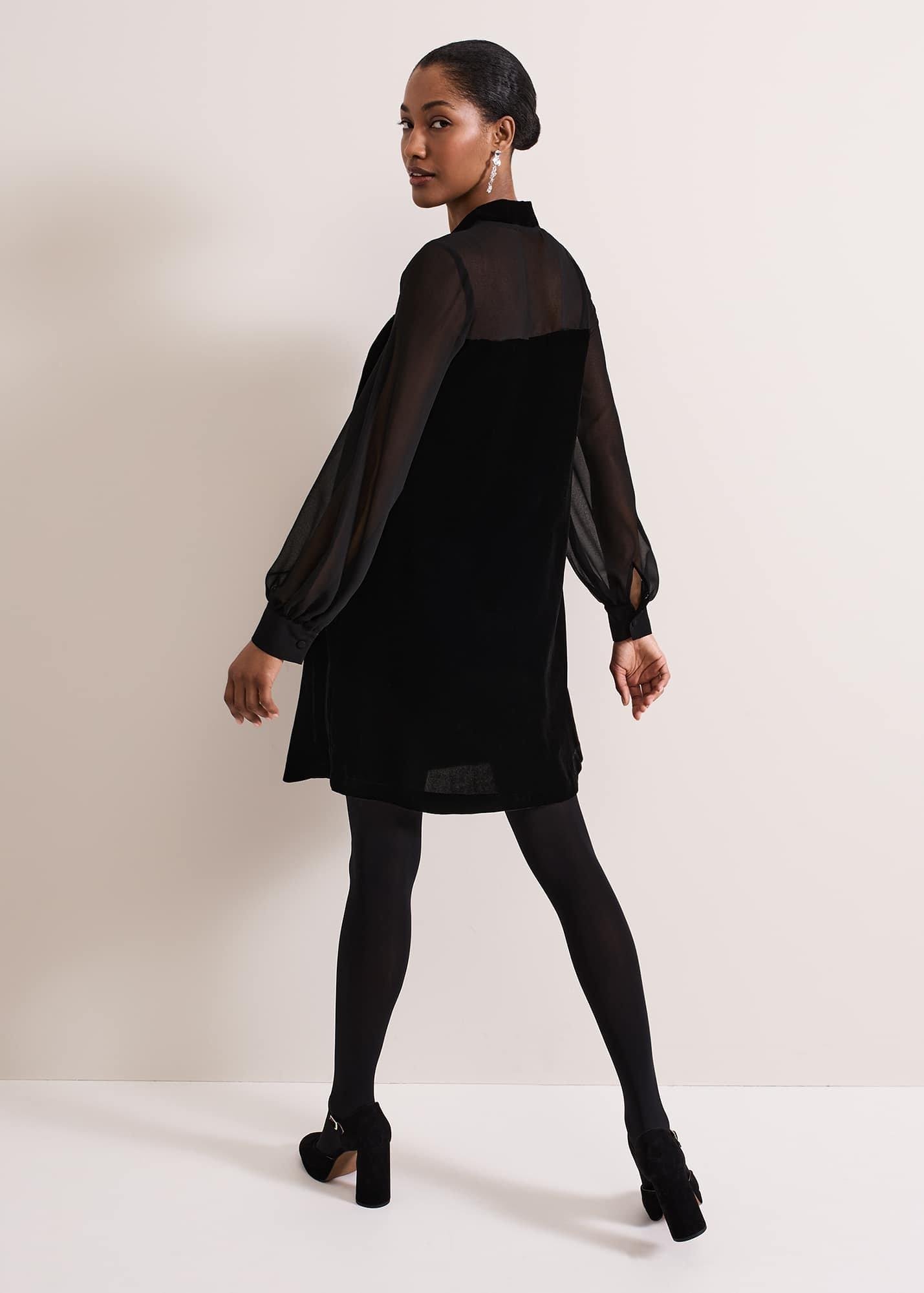 Black Velvet Dress
