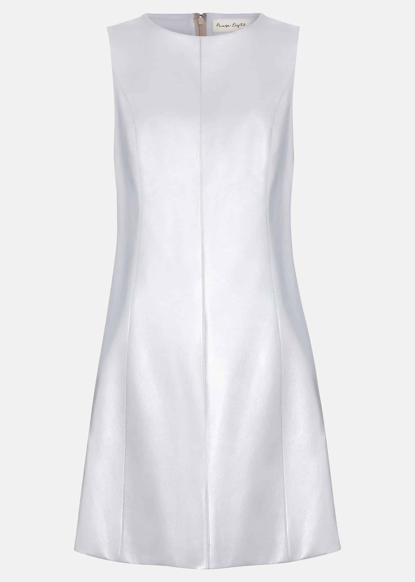 Ellora Silver Mini Dress